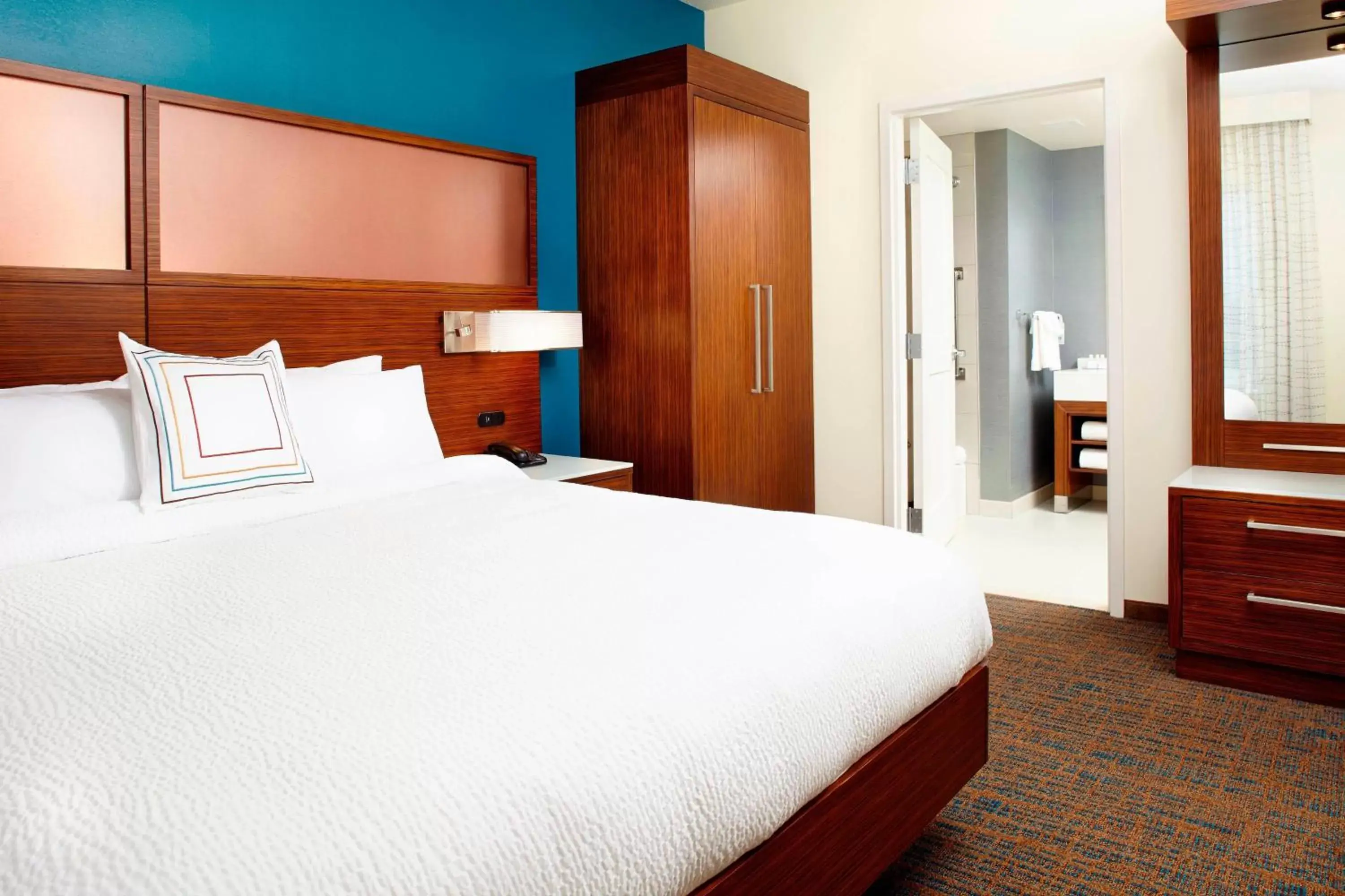 Bedroom, Bed in Residence Inn by Marriott Durham Duke University Medical Center Area