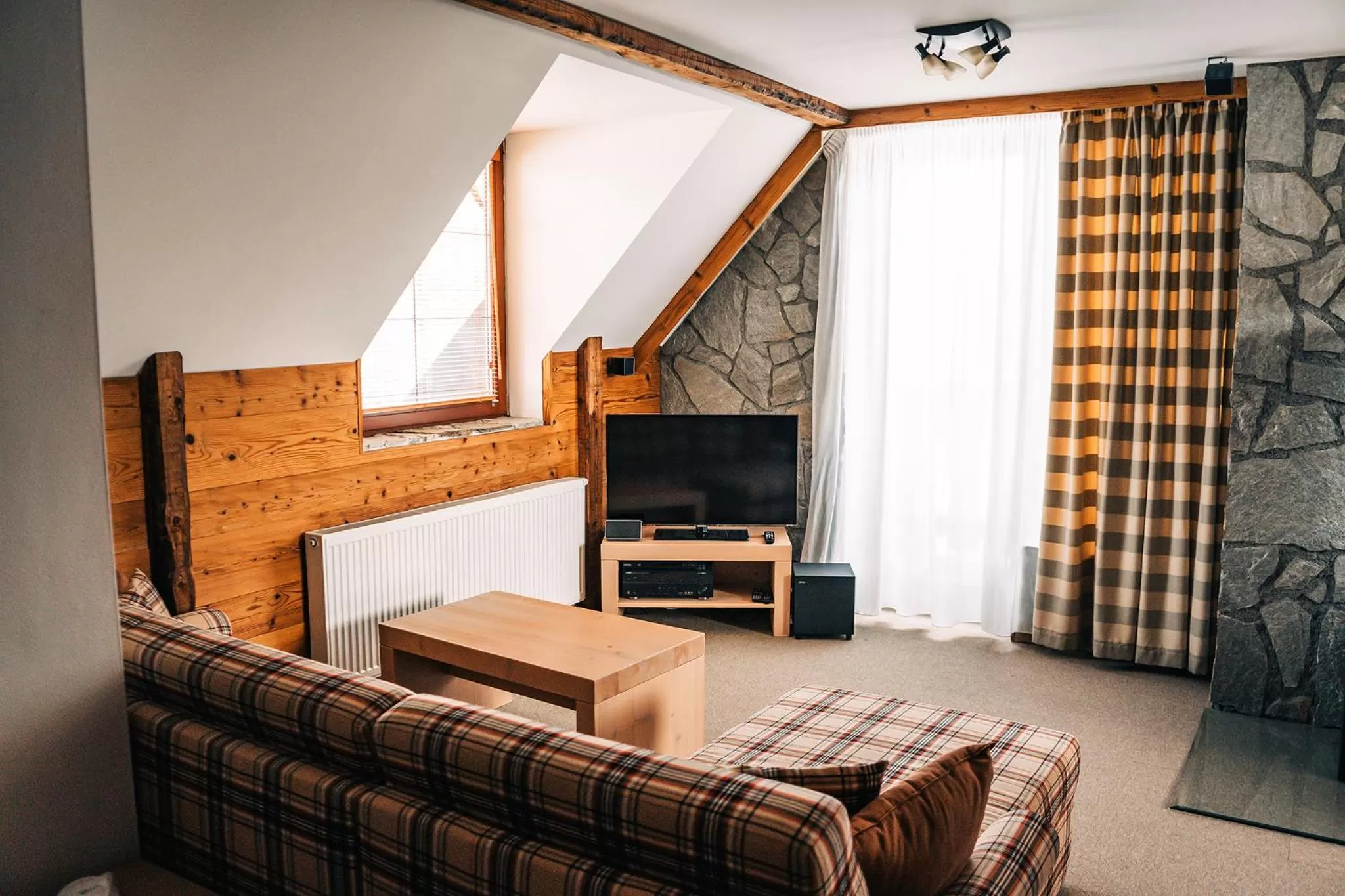 Living room in APLEND Hotel Kukučka