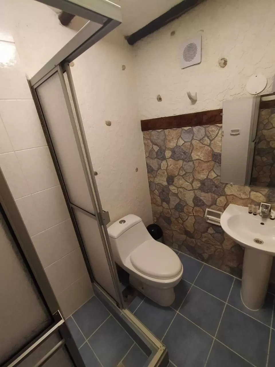 Bathroom in Patio de Piedra Hotel Boutique