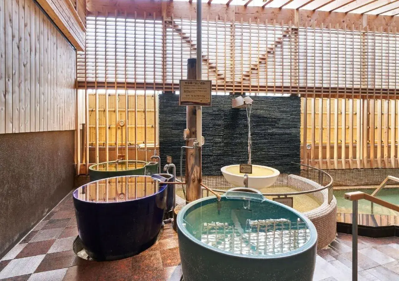 Hot Spring Bath in Hakodate Hotel Banso