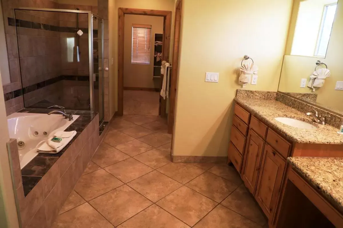 Bathroom in Zion Ponderosa Ranch Resort