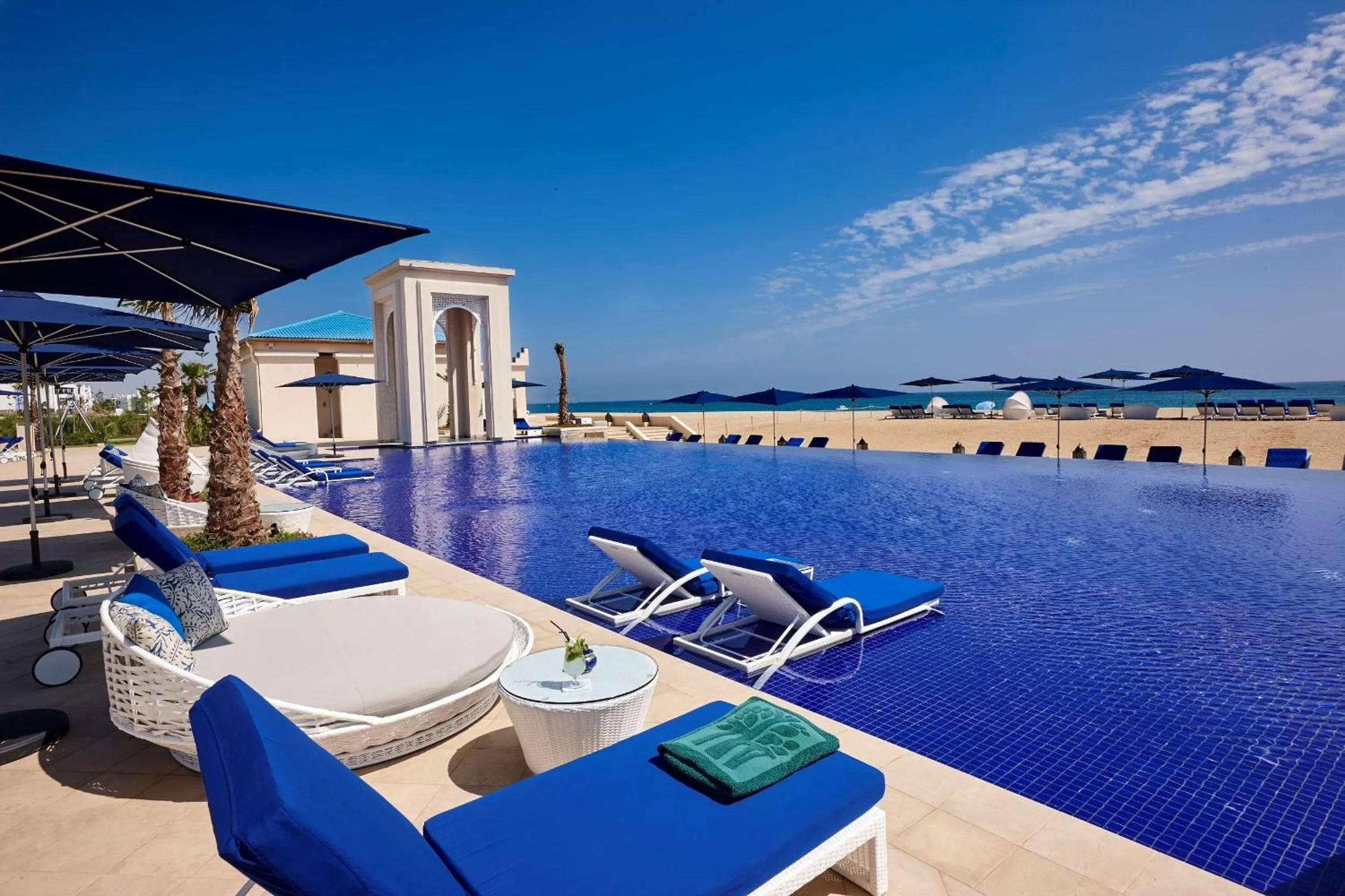 Beach in Banyan Tree Tamouda Bay