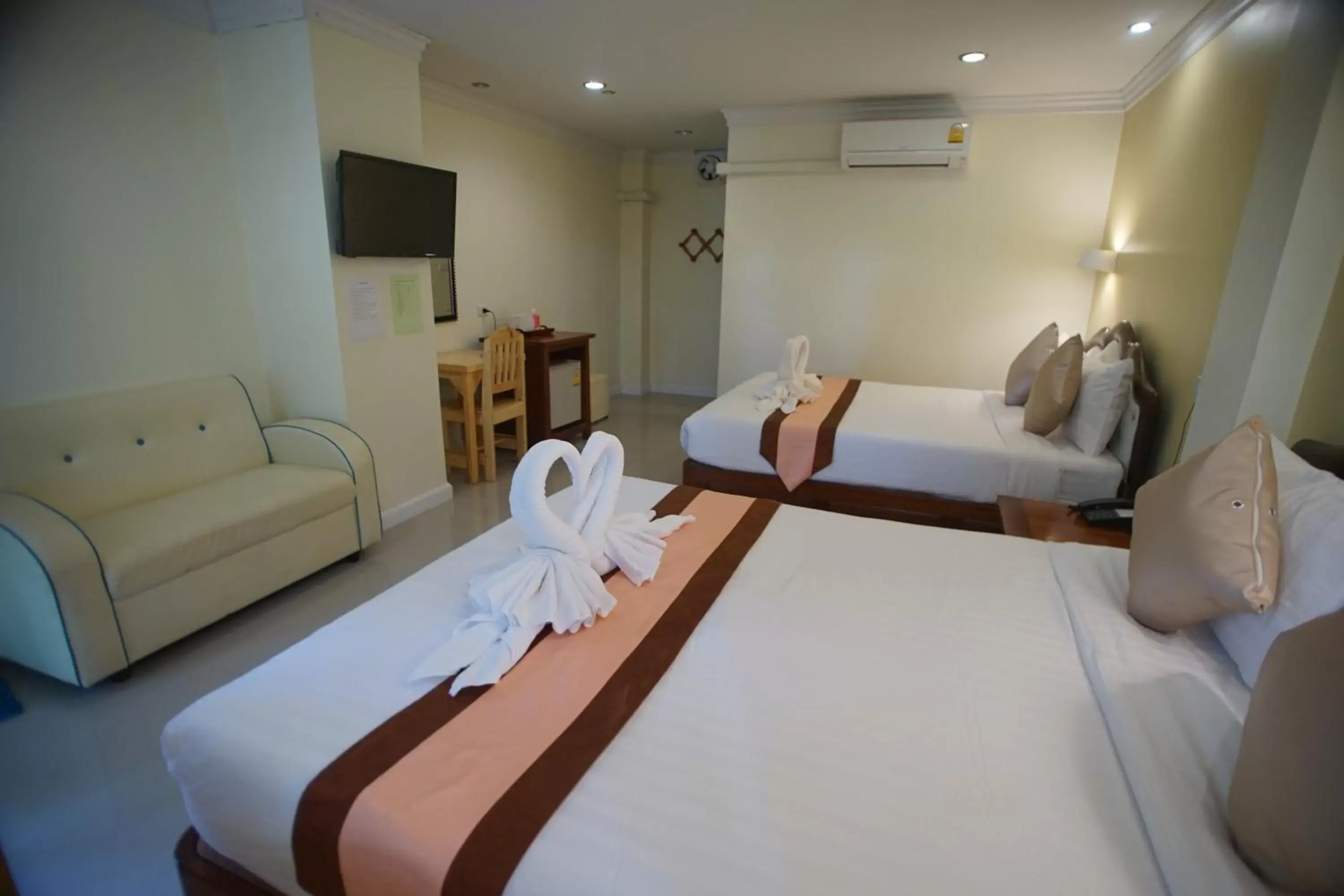 Bed in Wangka Resort