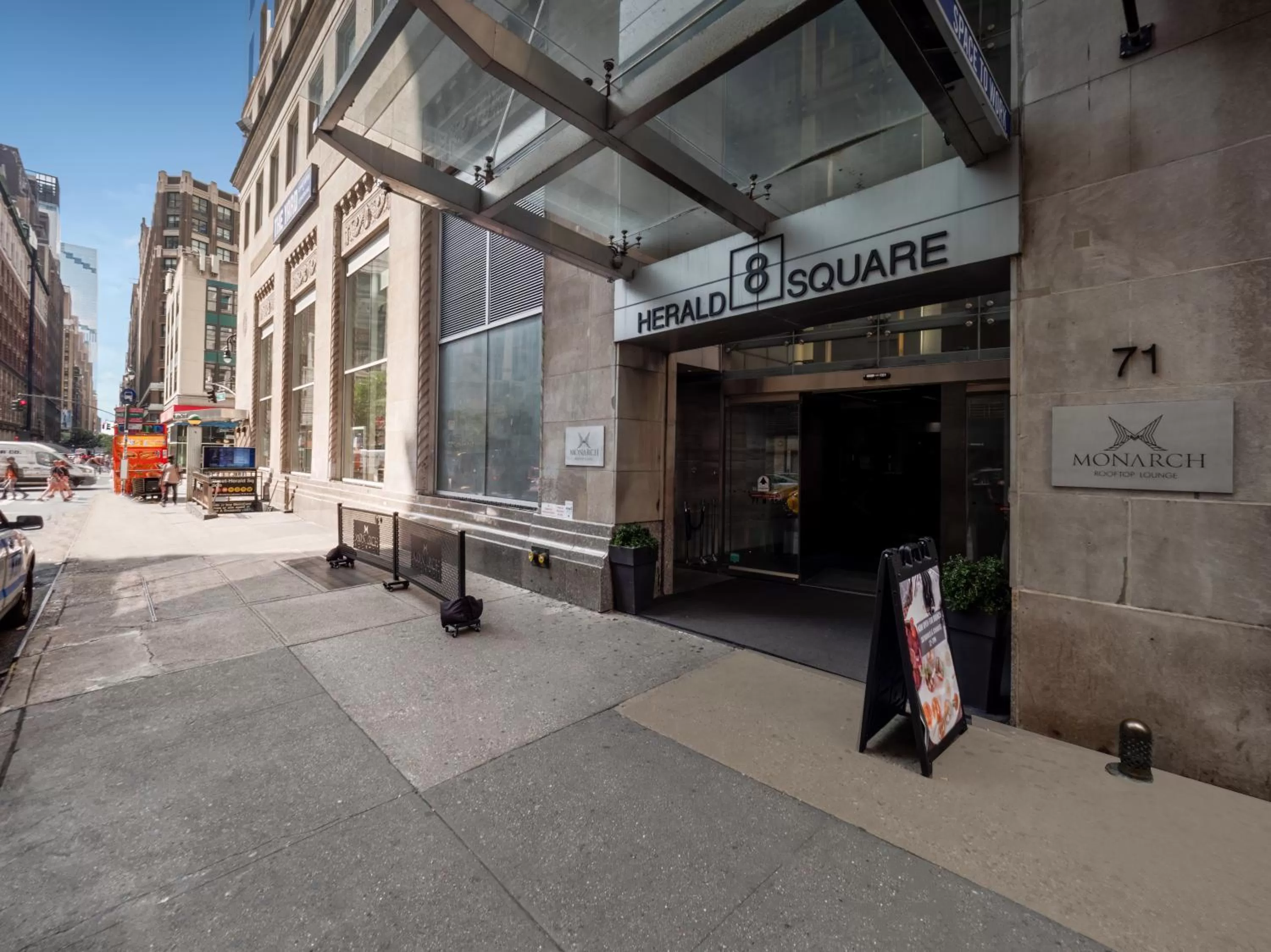 Facade/entrance in The Herald by LuxUrban