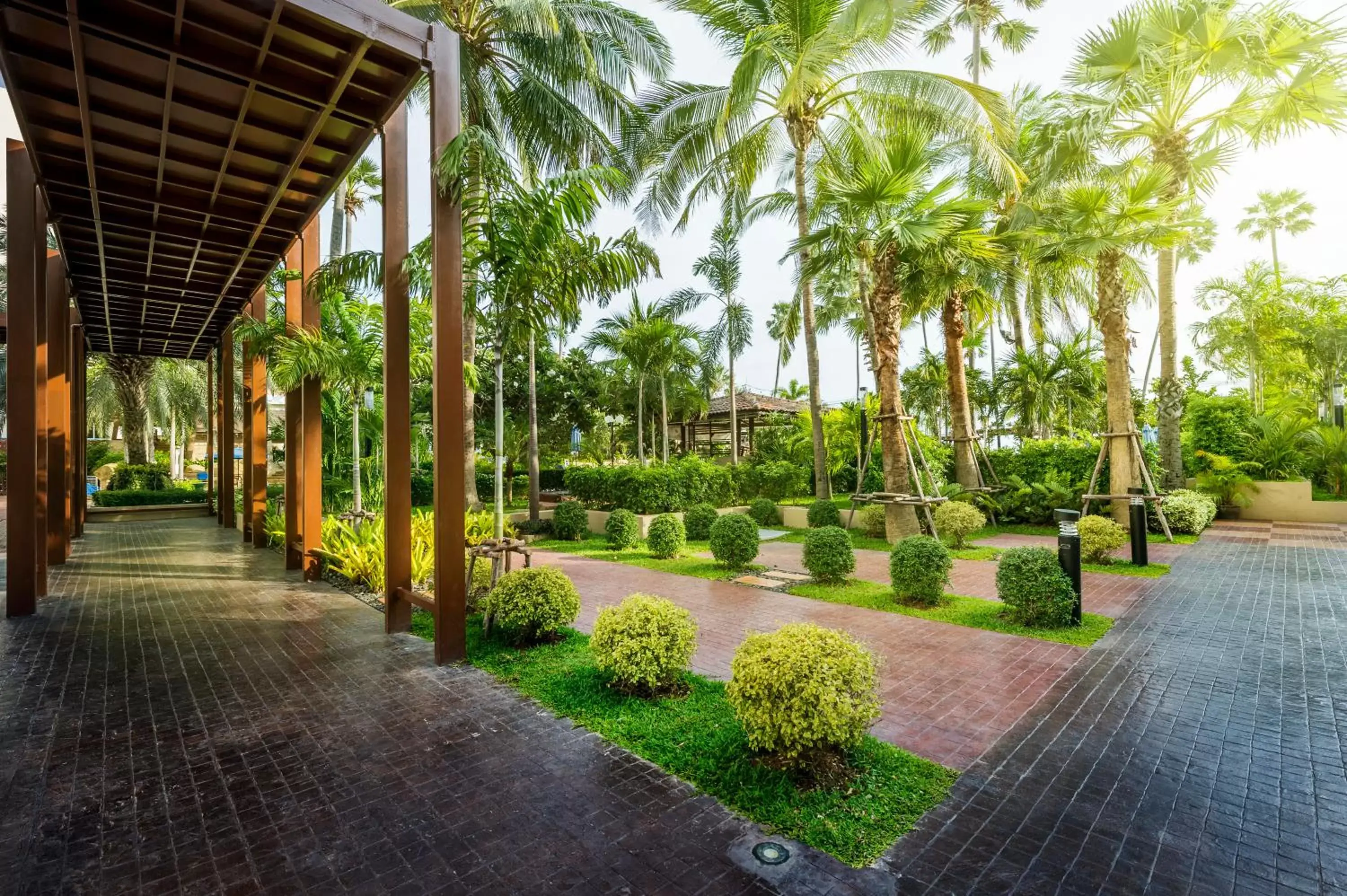 Decorative detail, Garden in Jomtien Palm Beach Hotel and Resort - SHA Extra Plus