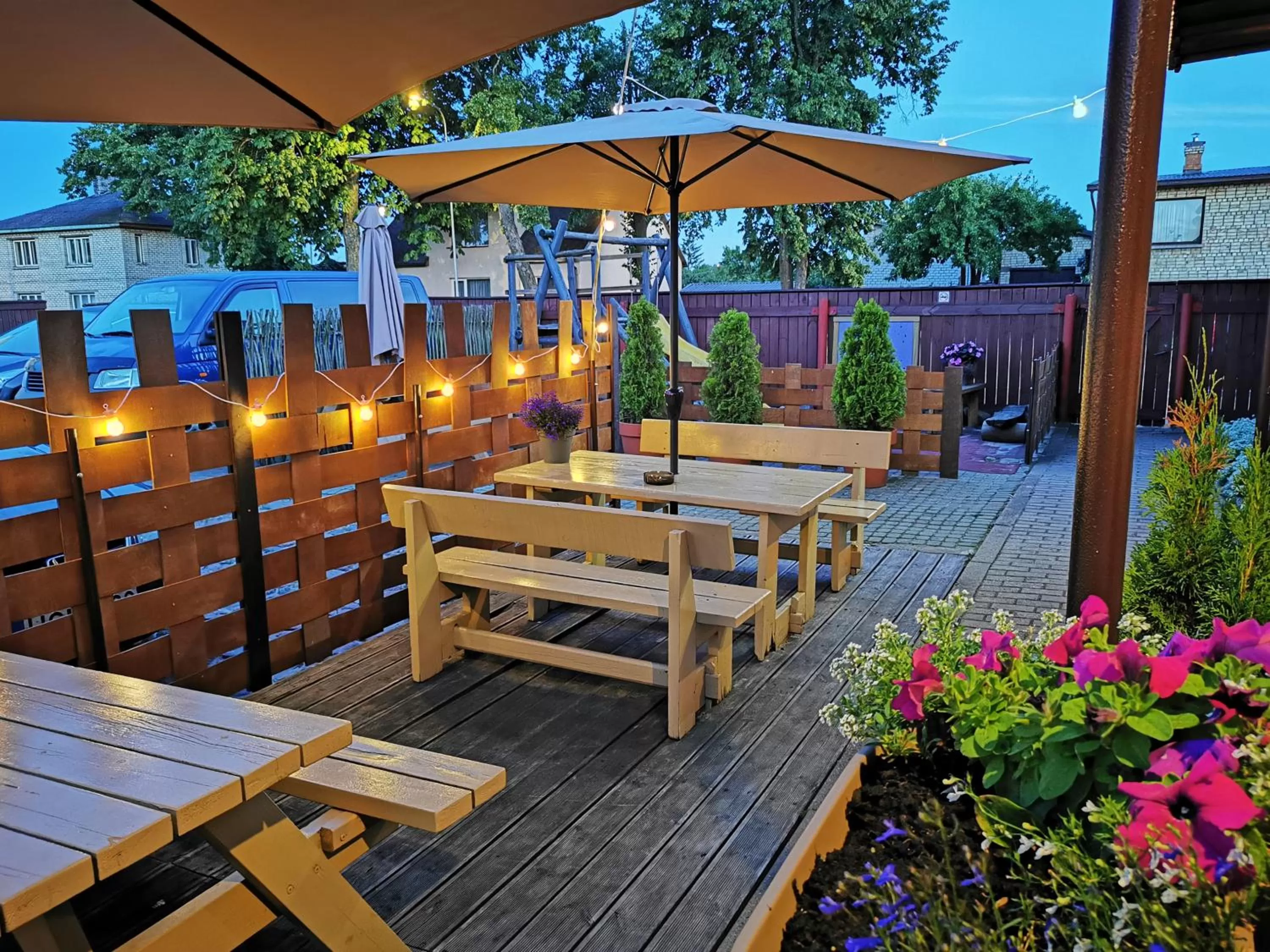 Patio in Veldzes Nams