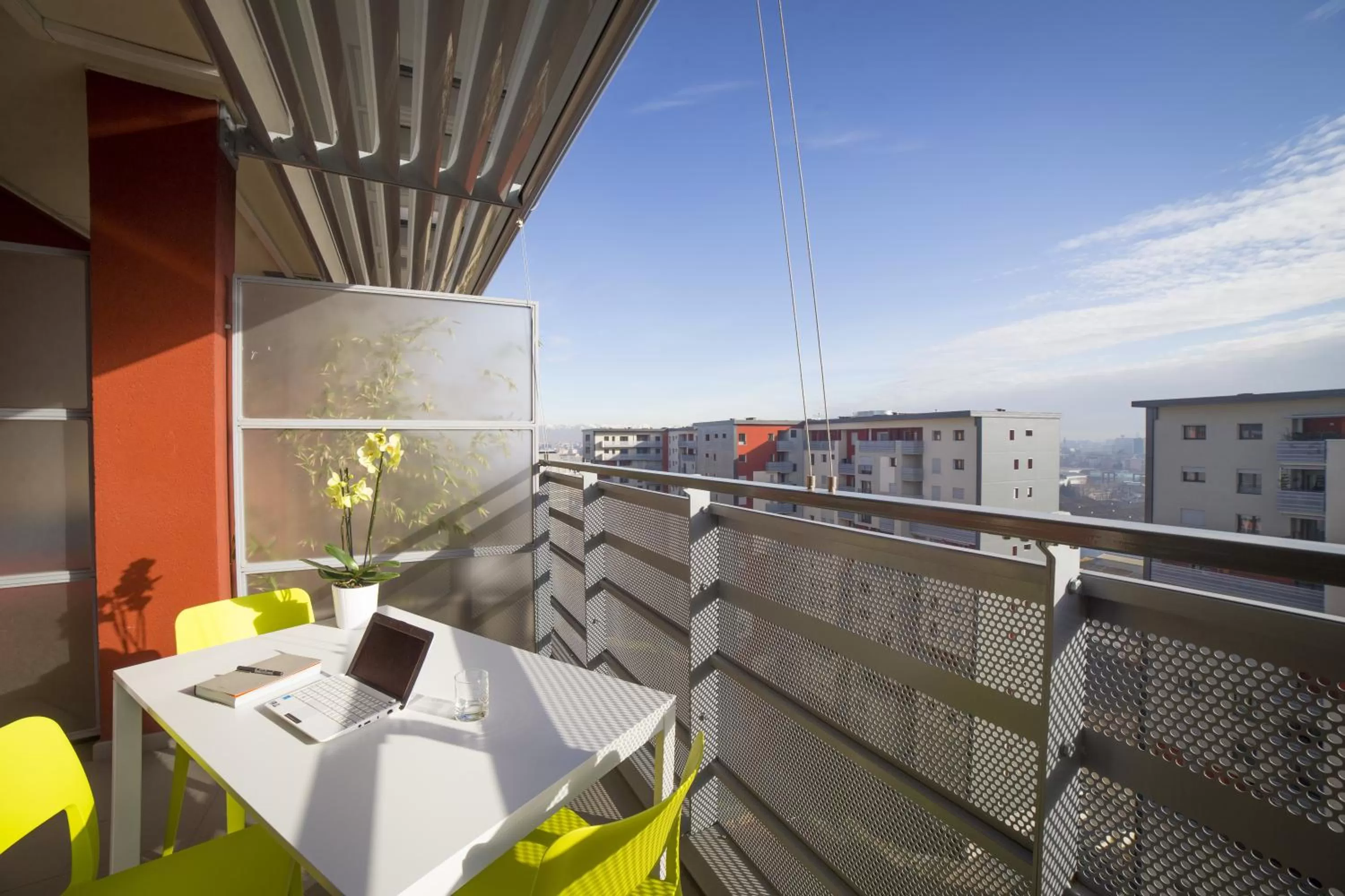 Balcony/Terrace in Residence Milano Bicocca