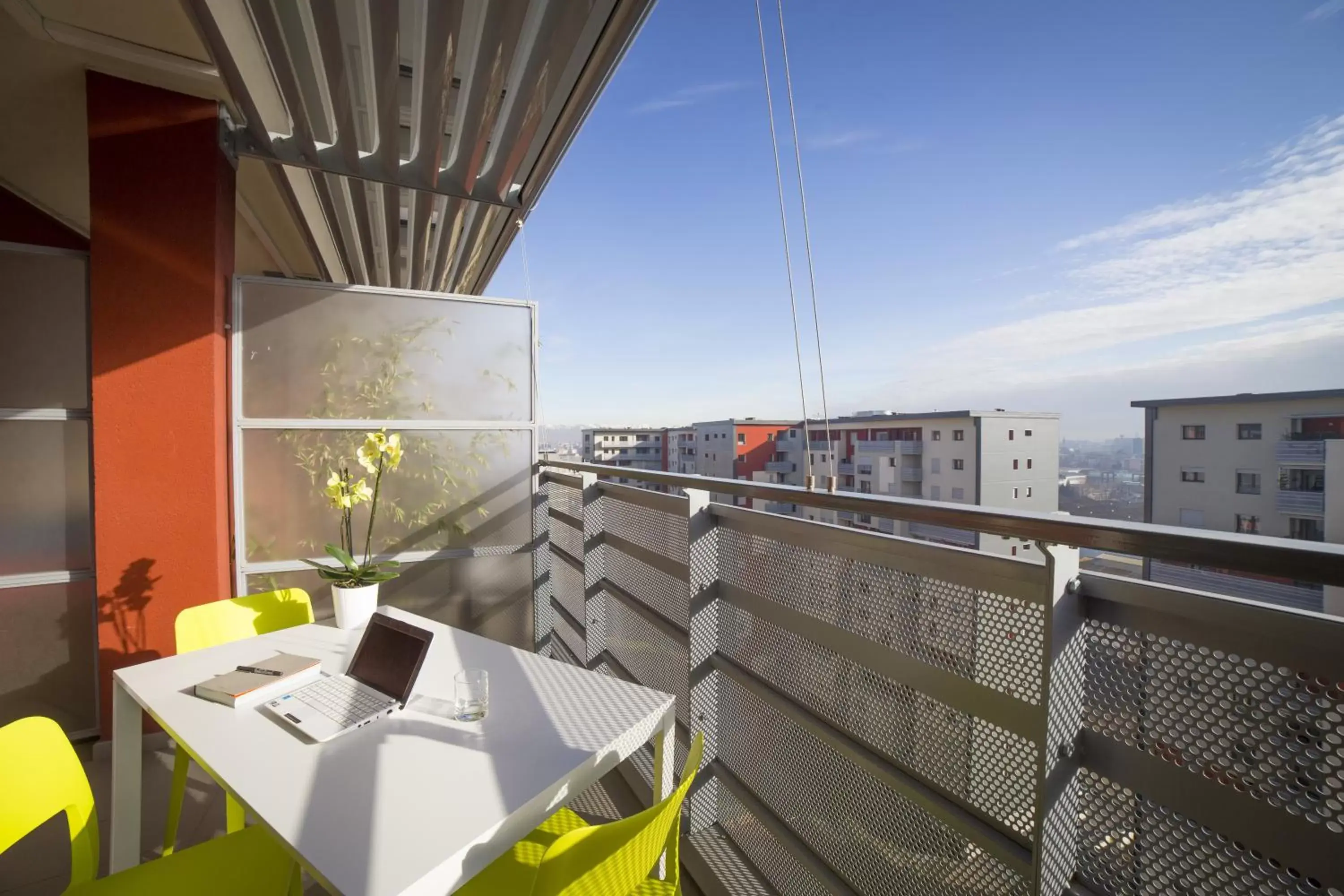 Balcony/Terrace in Residence Milano Bicocca