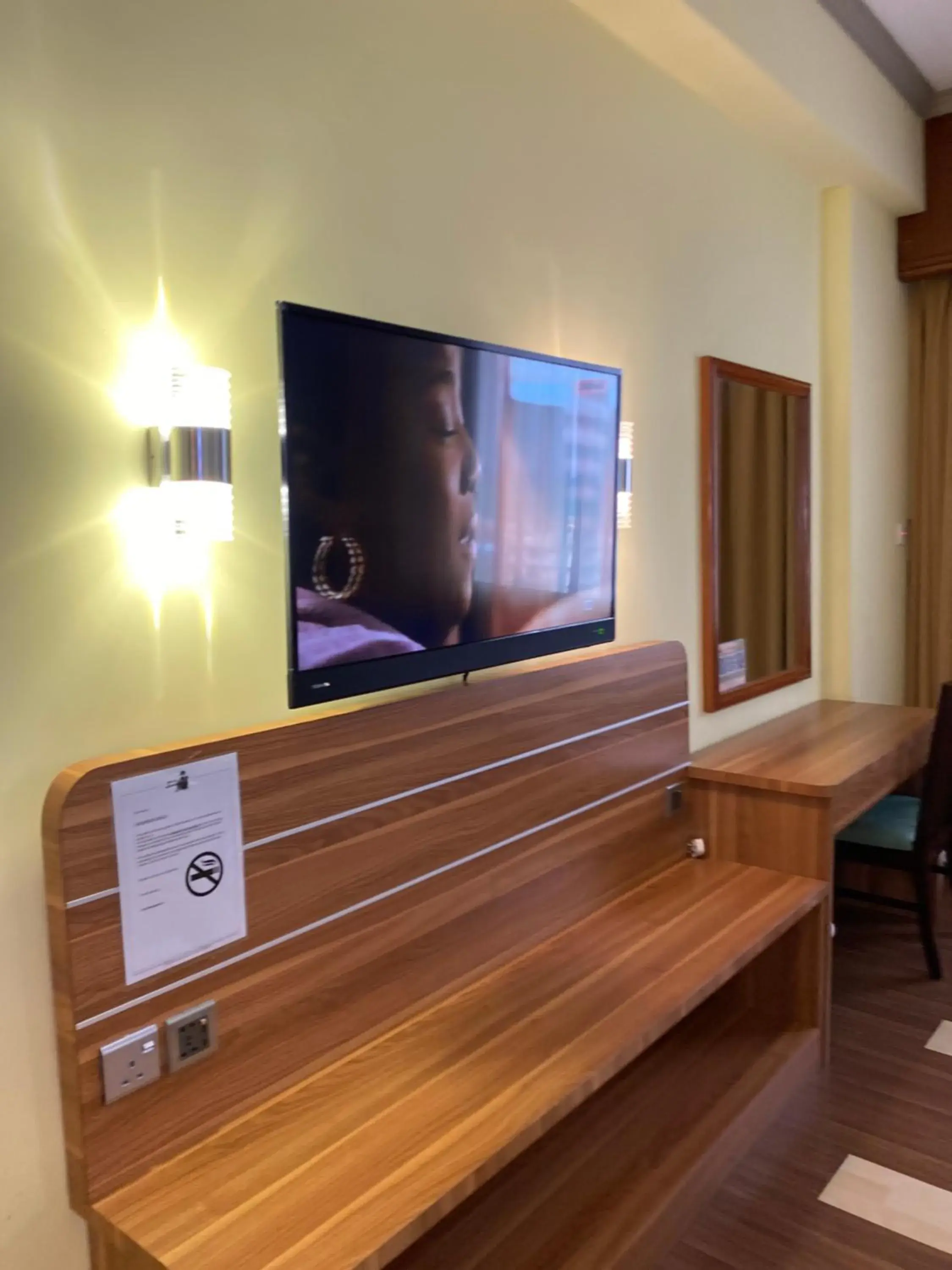 TV/Entertainment Center in Hotel Sandakan