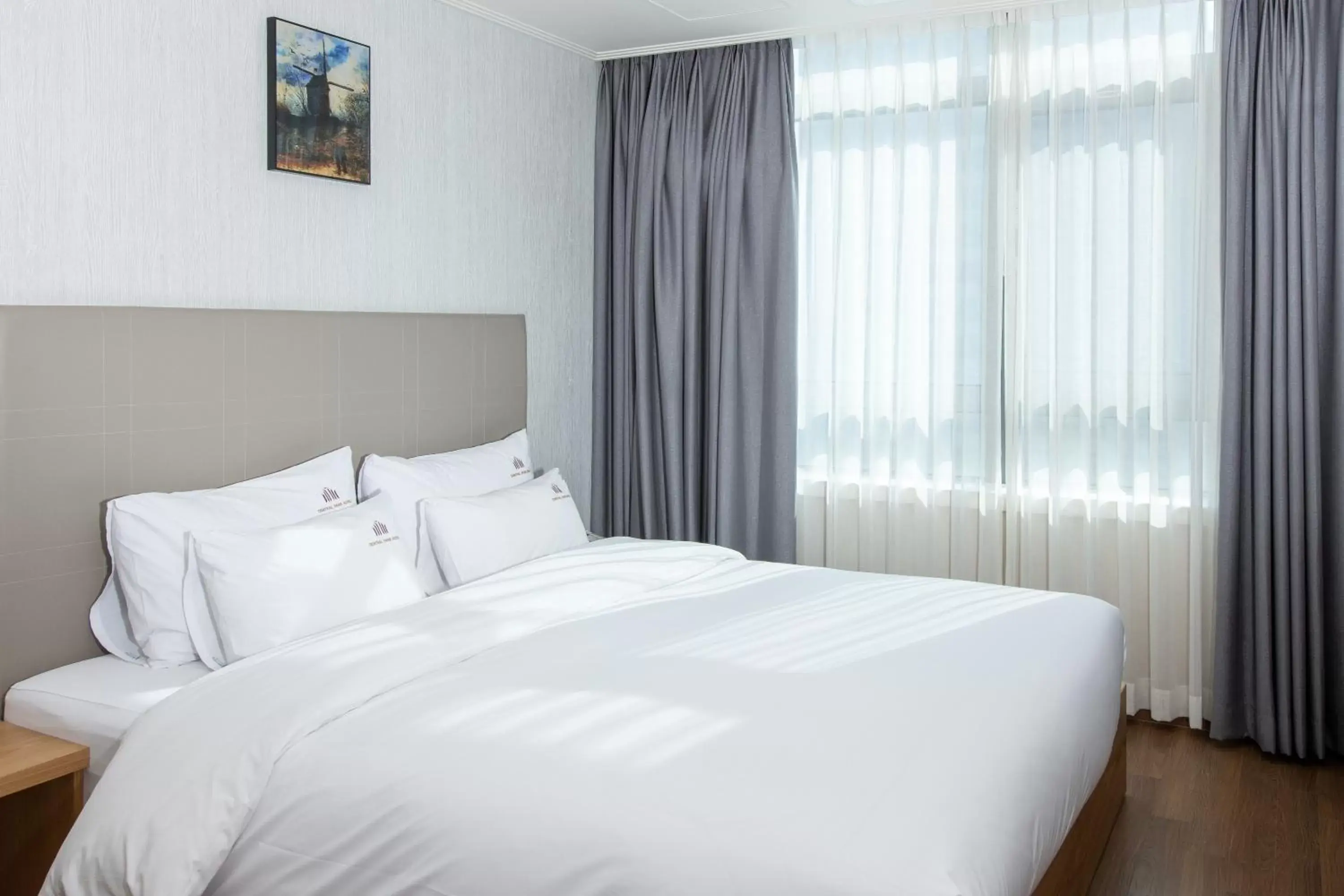 Bed in Central Park Hotel Busan Bed in Central Park Hotel Busan