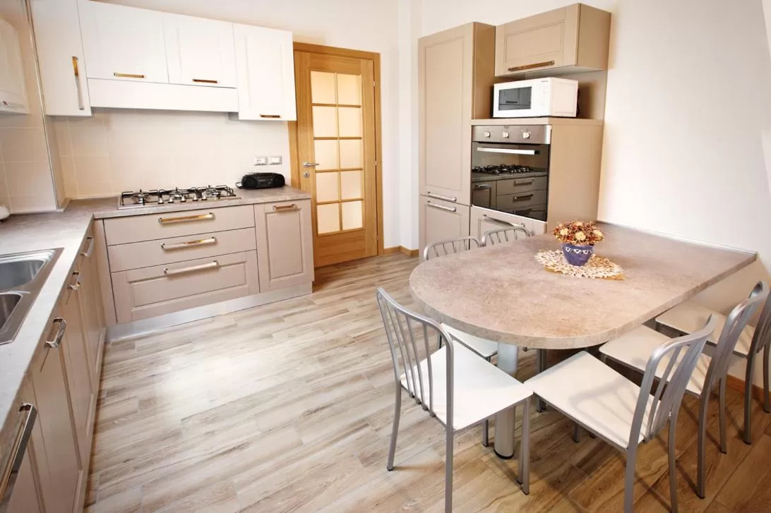 Kitchen or kitchenette in Albergo Diffuso Tolmezzo