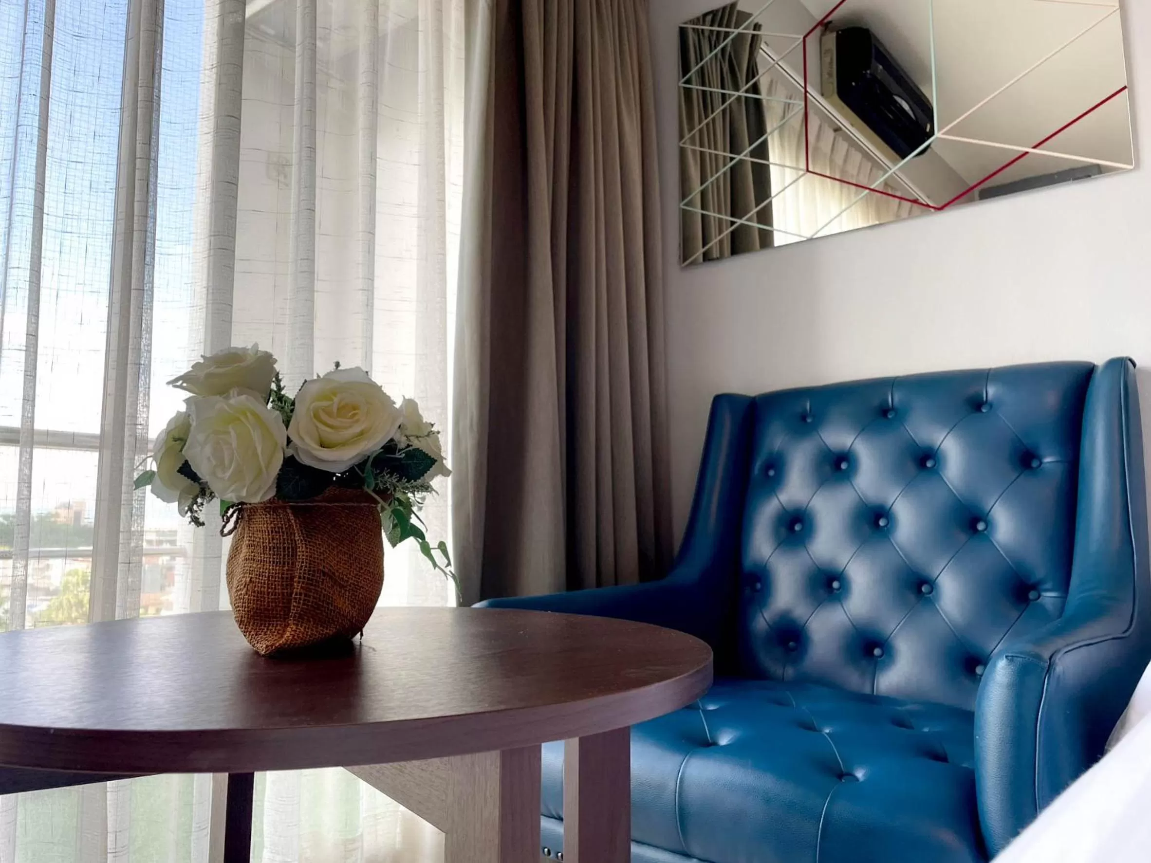 Seating area in Phusuang Place