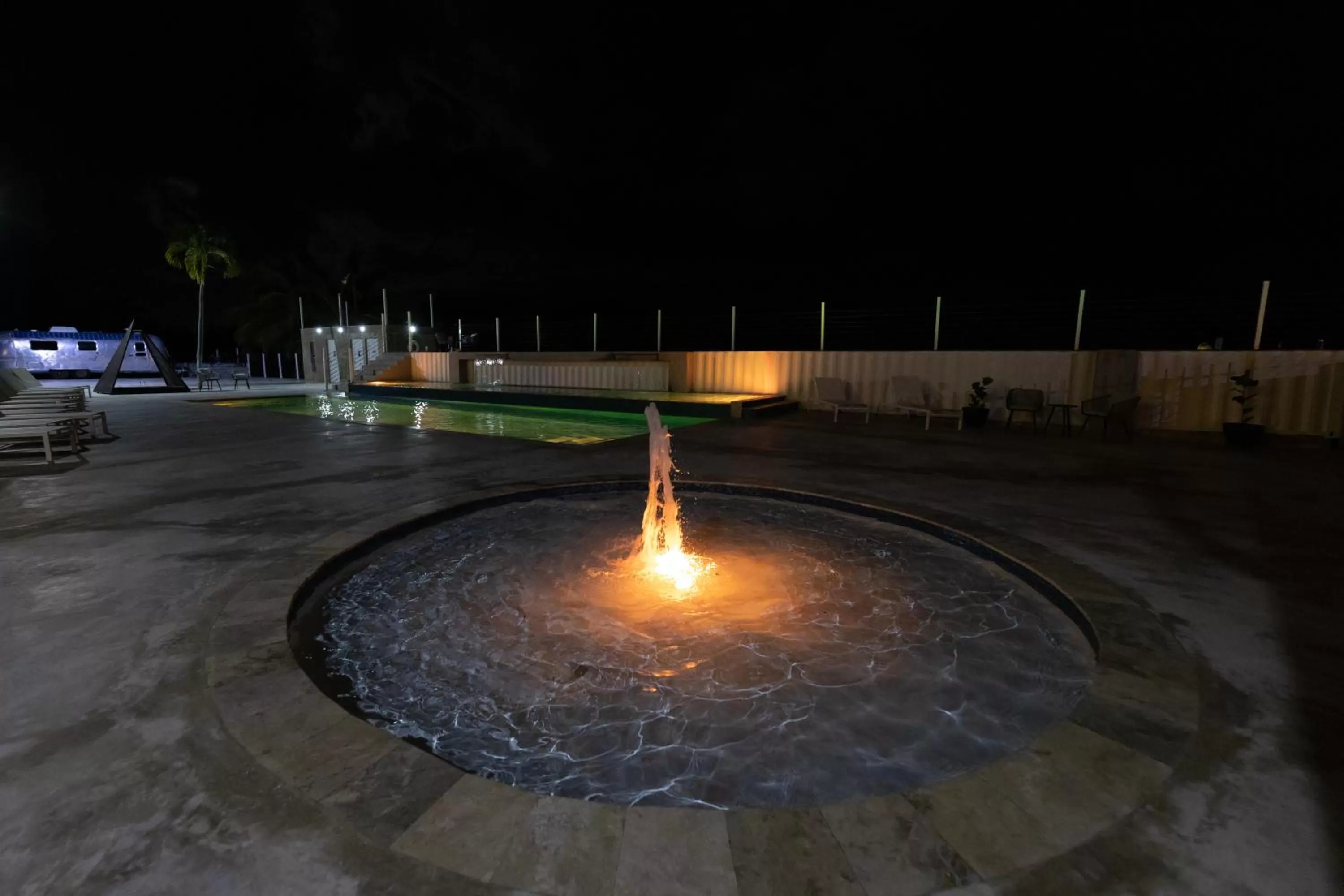 Swimming pool in BOHO Beach Club