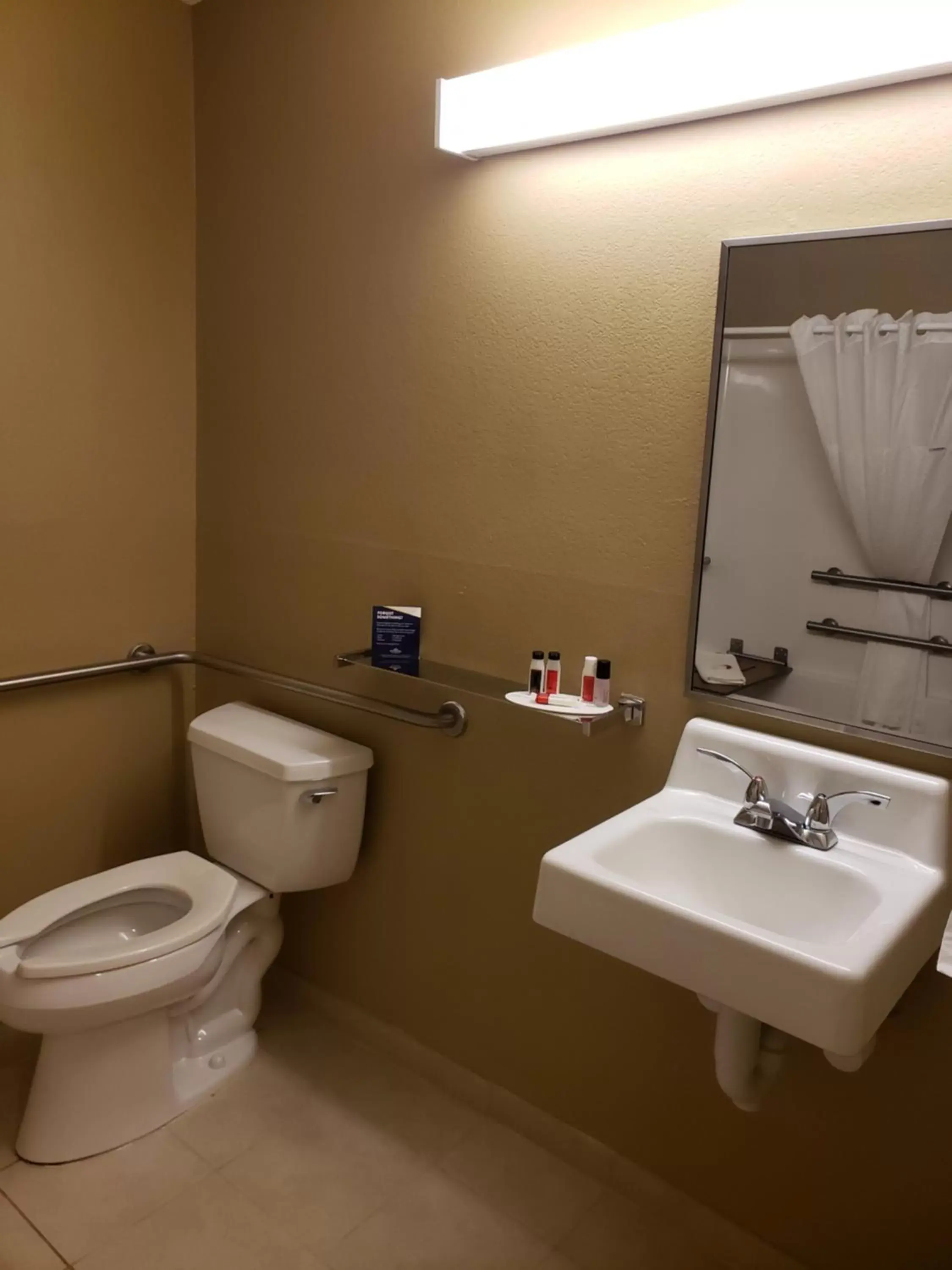 Bathroom in Microtel Inn & Suites Dover by Wyndham