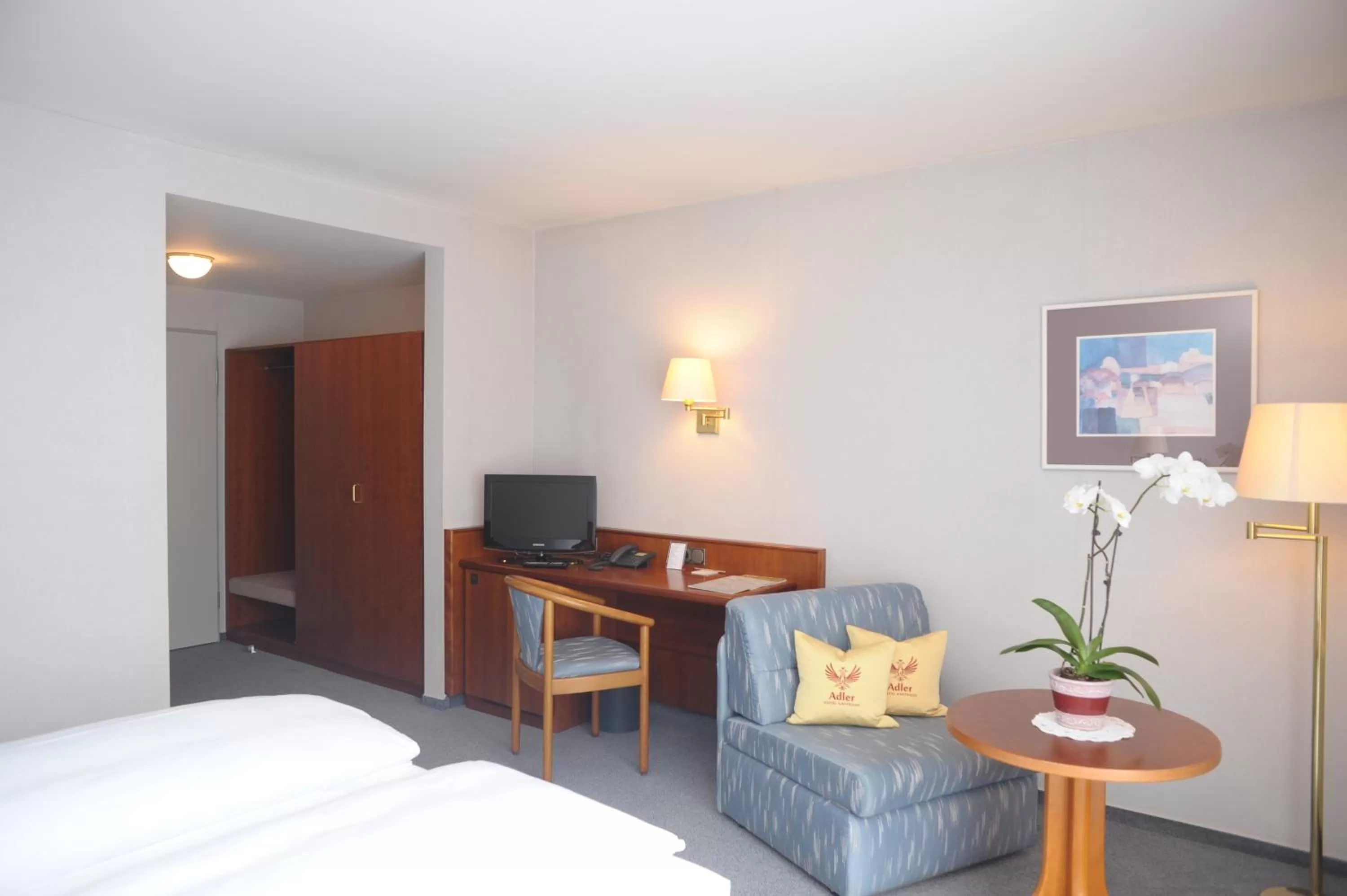 Photo of the whole room, Bed in Hotel Gasthaus Adler