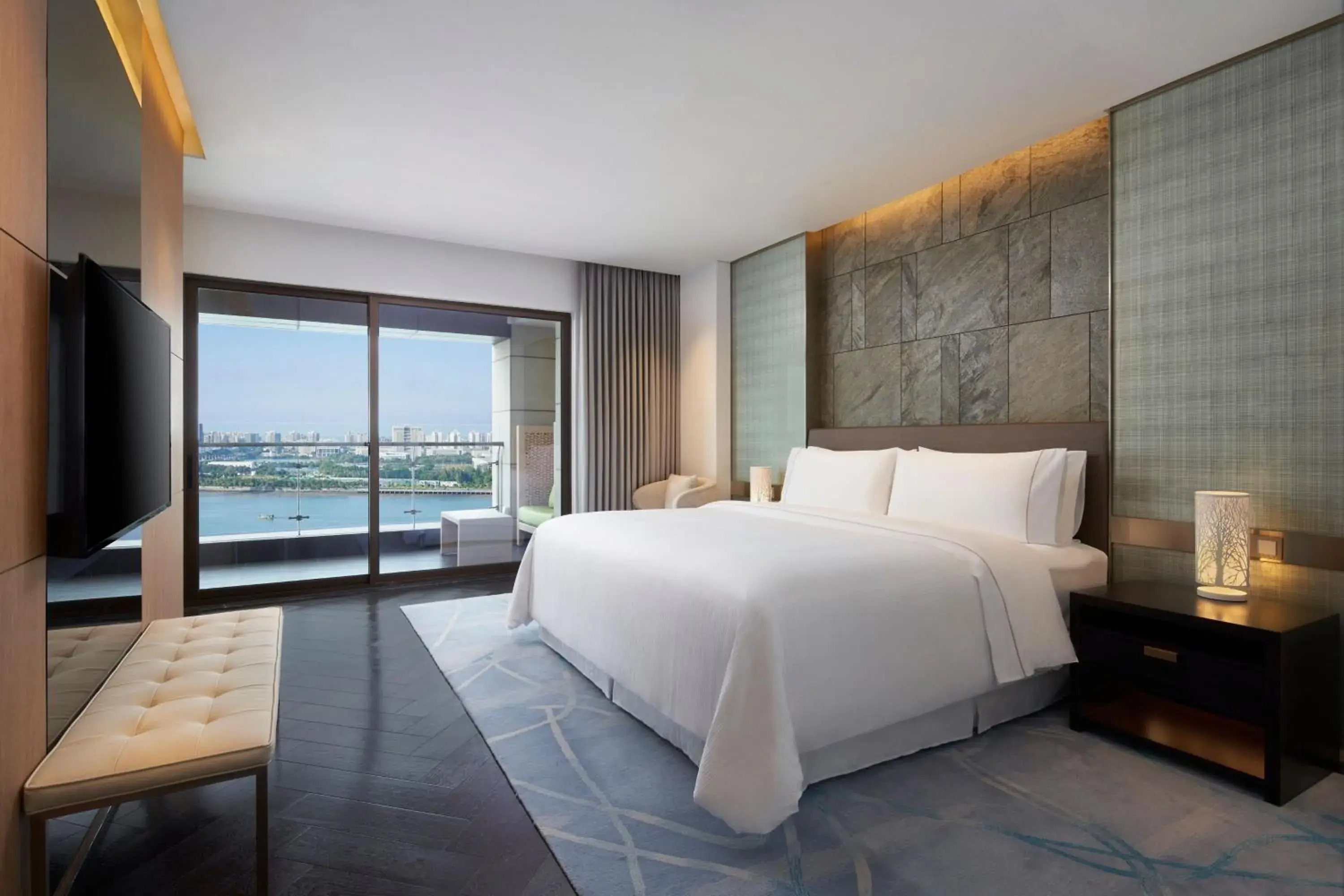 Bedroom, Bed in The Westin Haikou