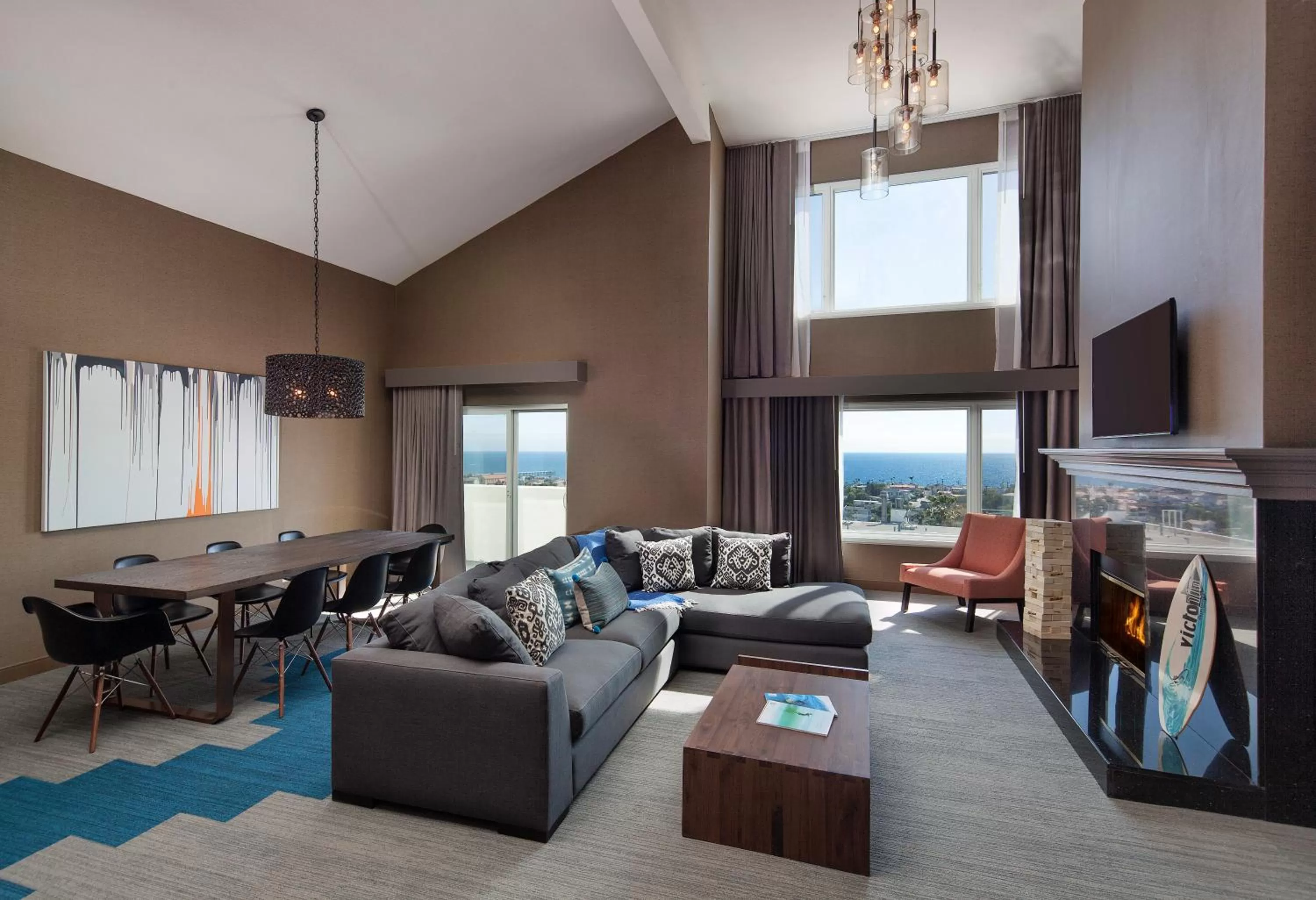 Living room in Hotel Hermosa