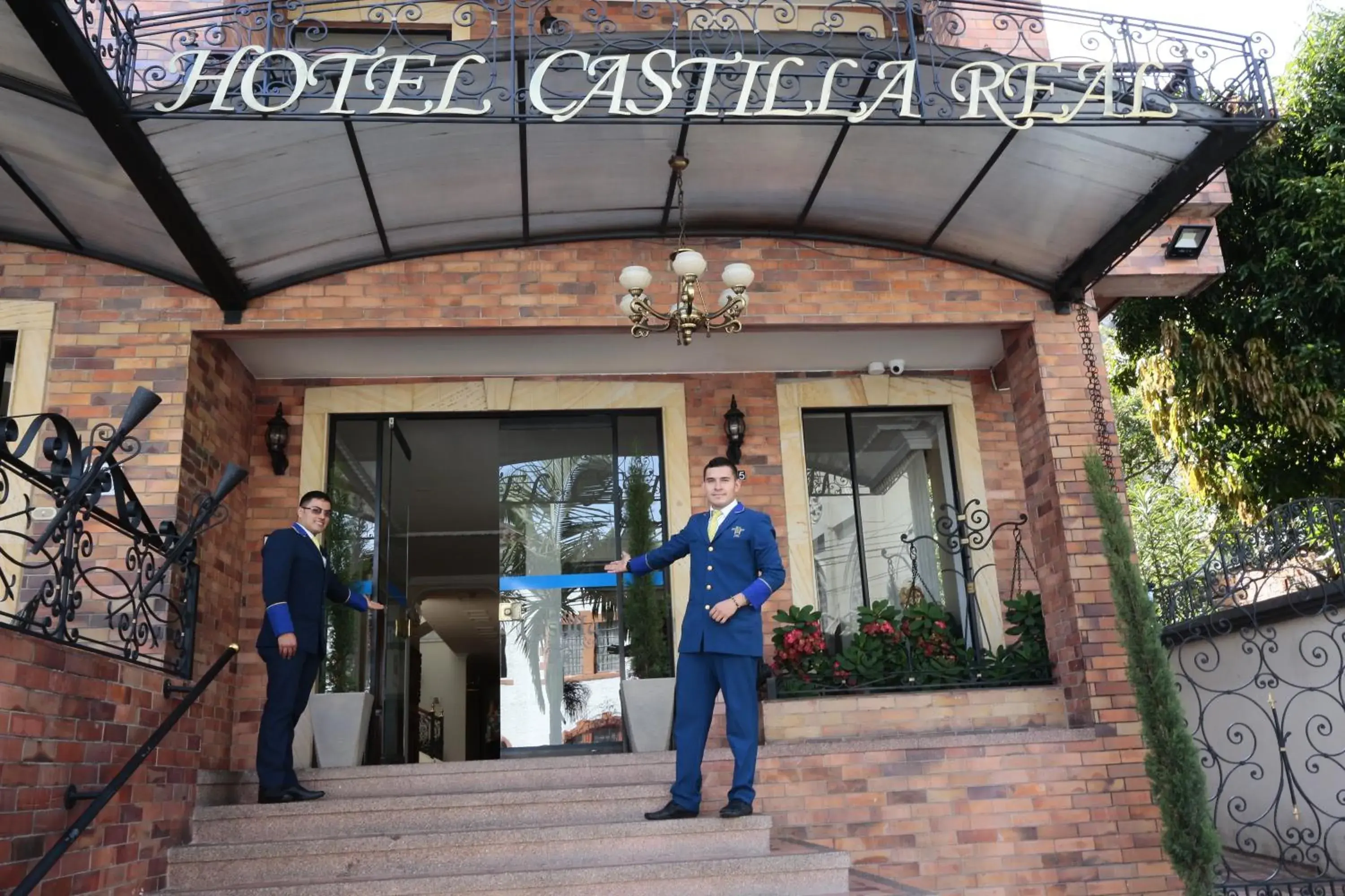 Decorative detail in Hotel Castilla Real