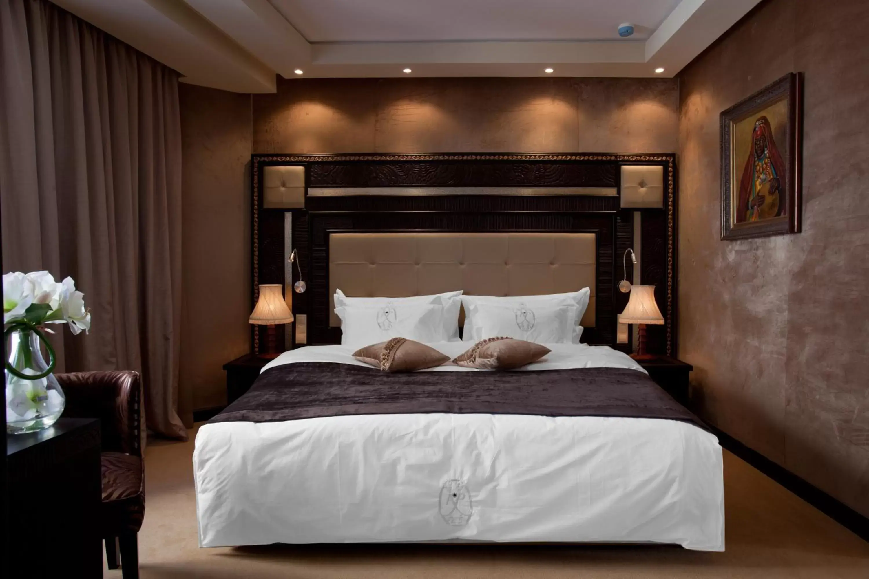 Bedroom, Bed in Art Palace Suites & Spa