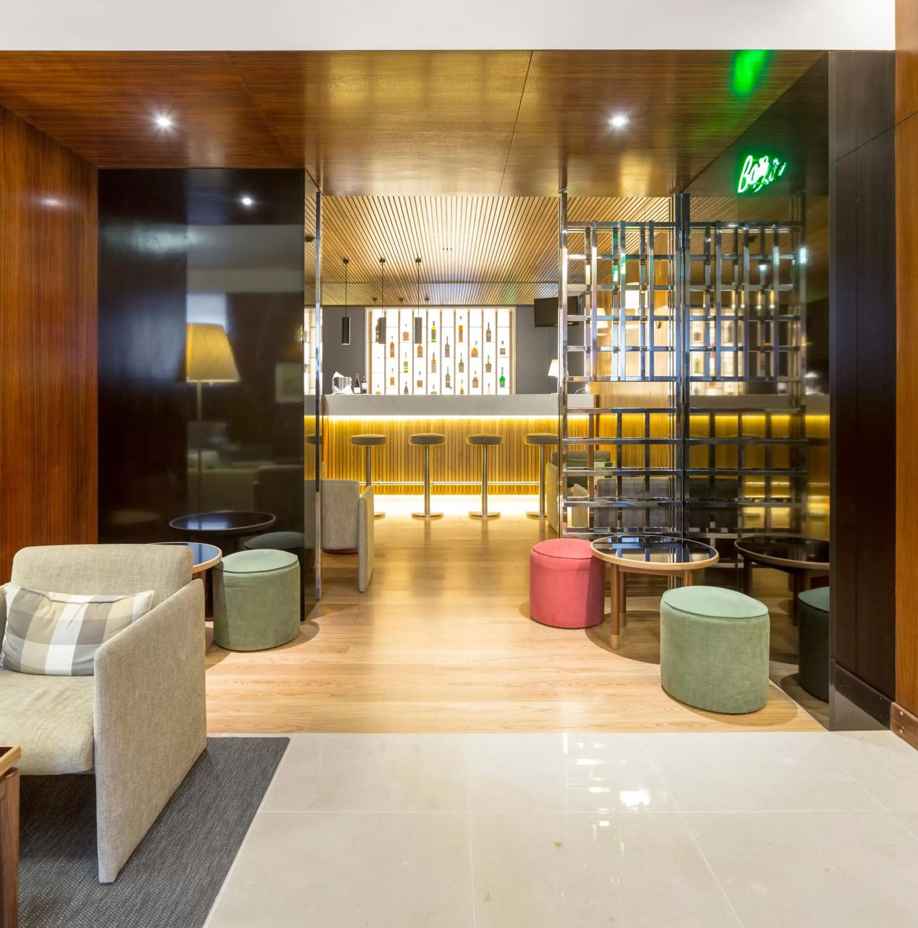 Lounge or bar, Lobby/Reception in Hotel Miraparque