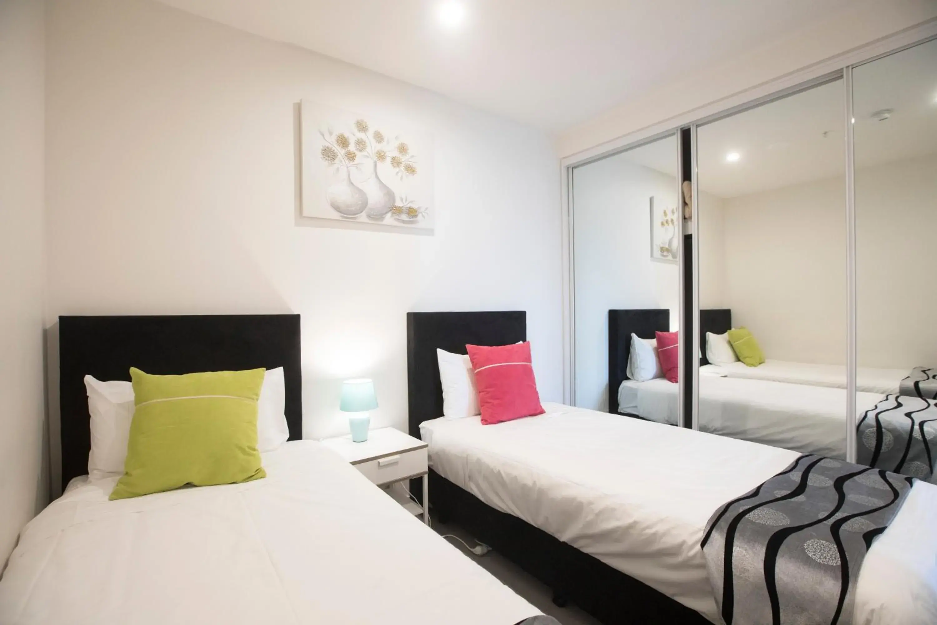 Bed in Platinum City Serviced Apartments