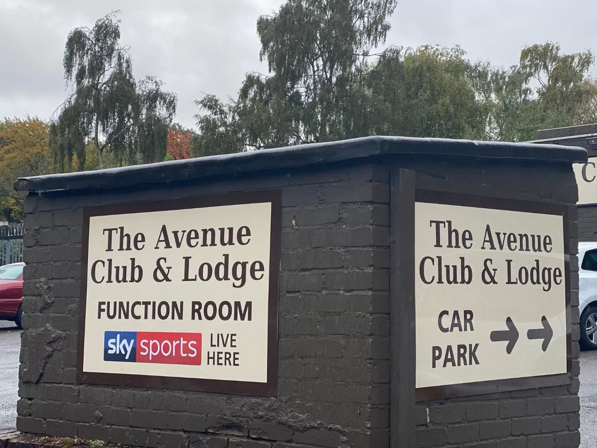 Property logo or sign in The Avenue Club and Lodge