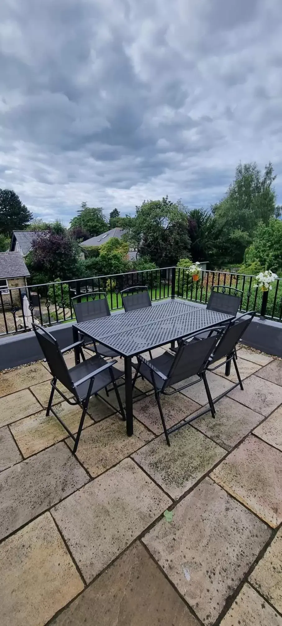 Patio in The Lawrance Luxury Aparthotel - Harrogate