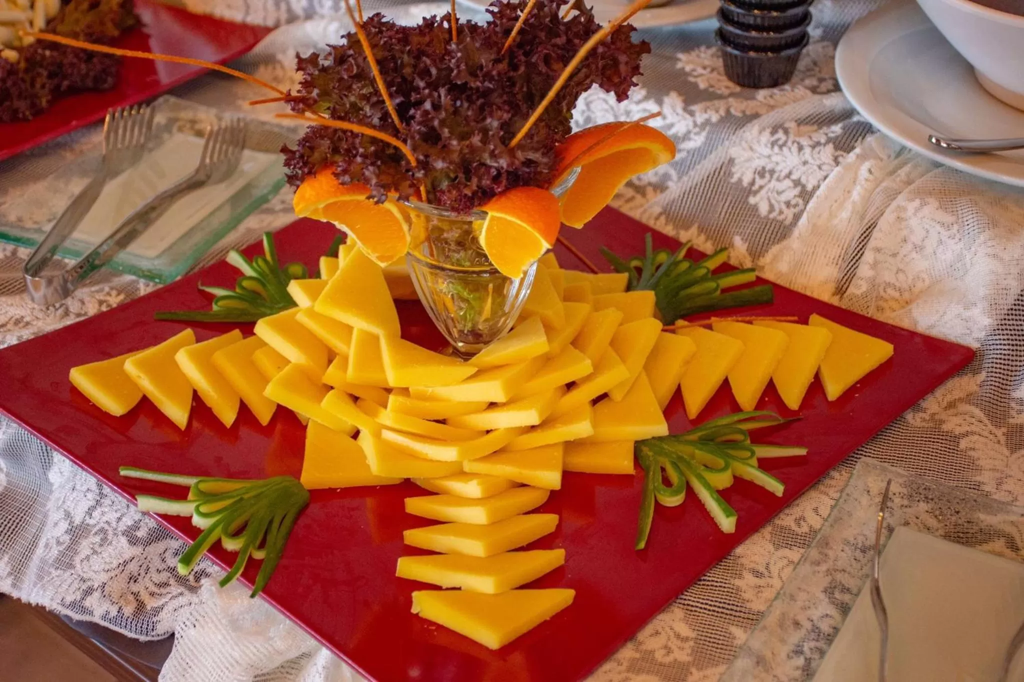 Buffet breakfast in Sandal Otel