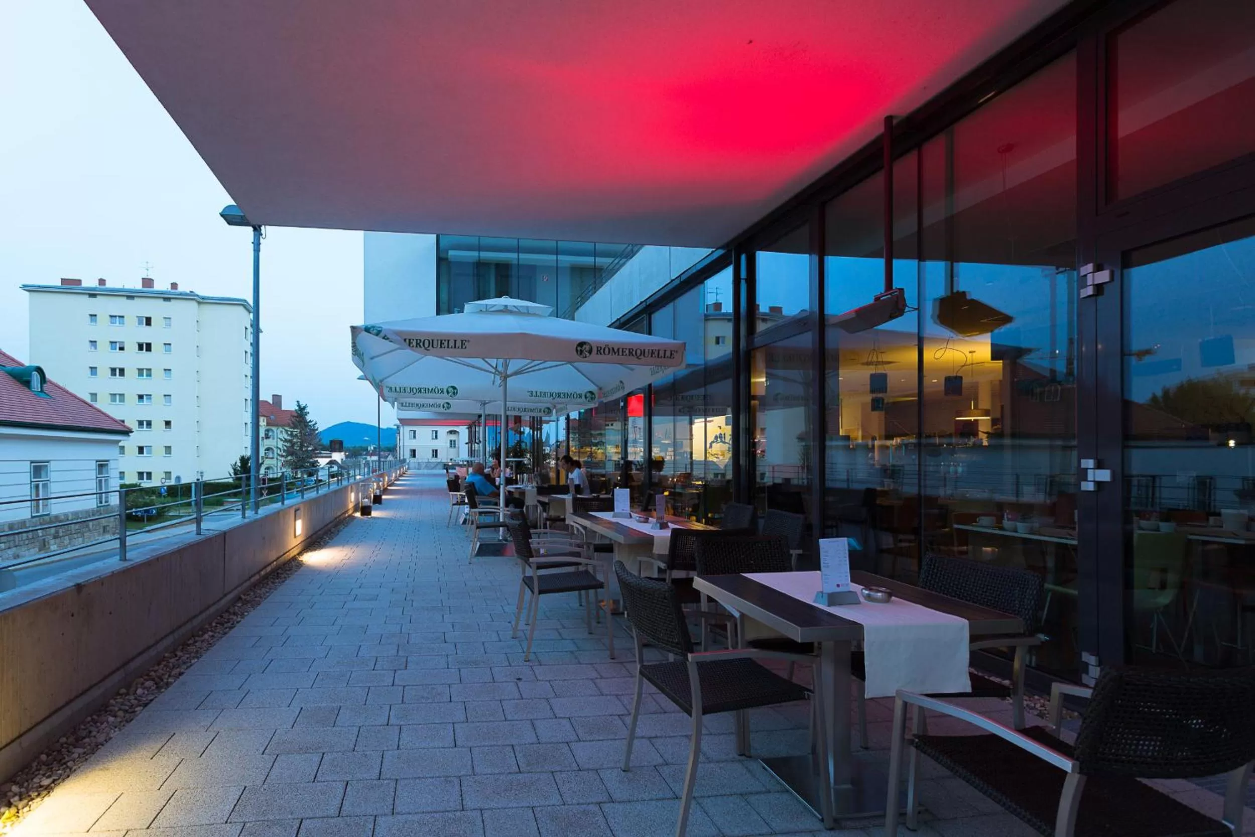 Restaurant/places to eat in arte Hotel Krems