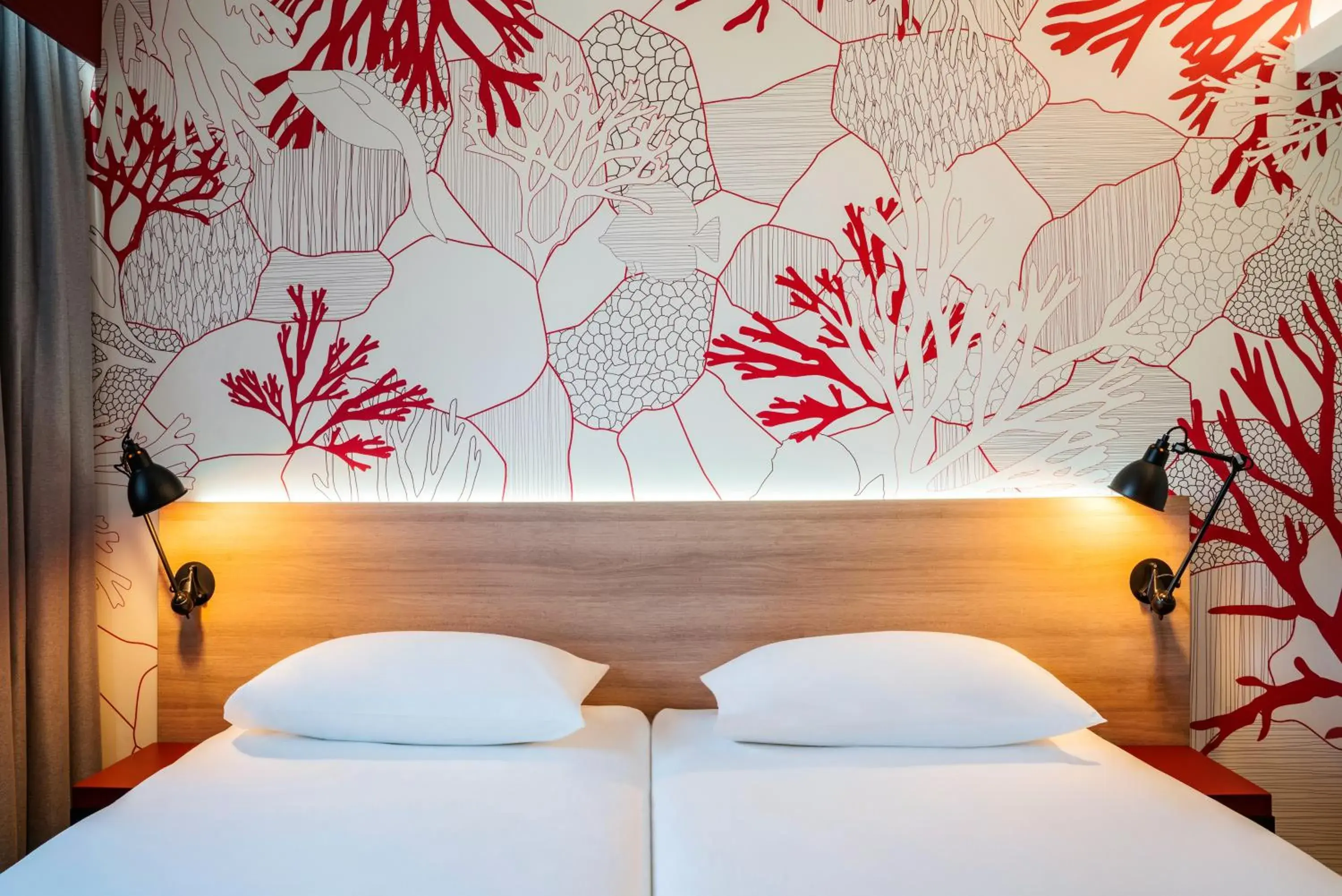 Bed in ibis Styles Barcelona City Bogatell