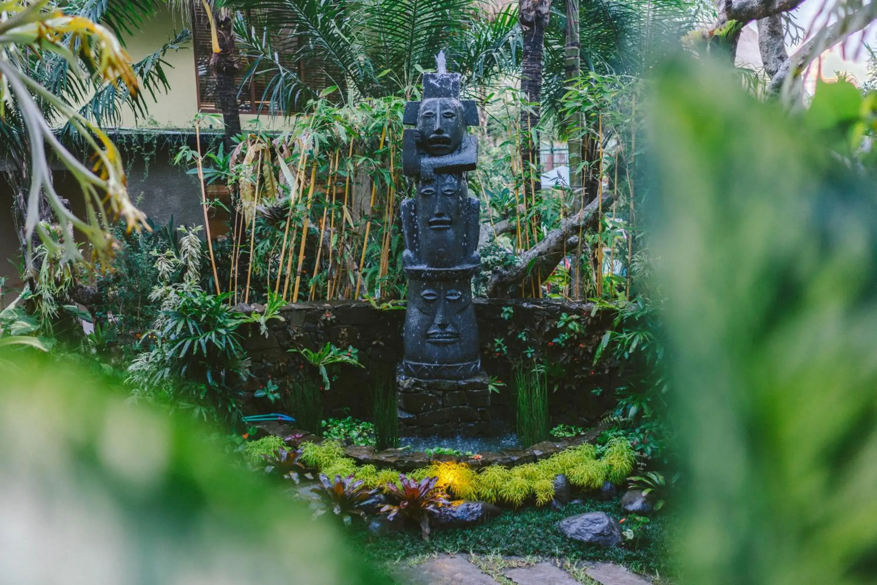 Garden view in Honai Resort