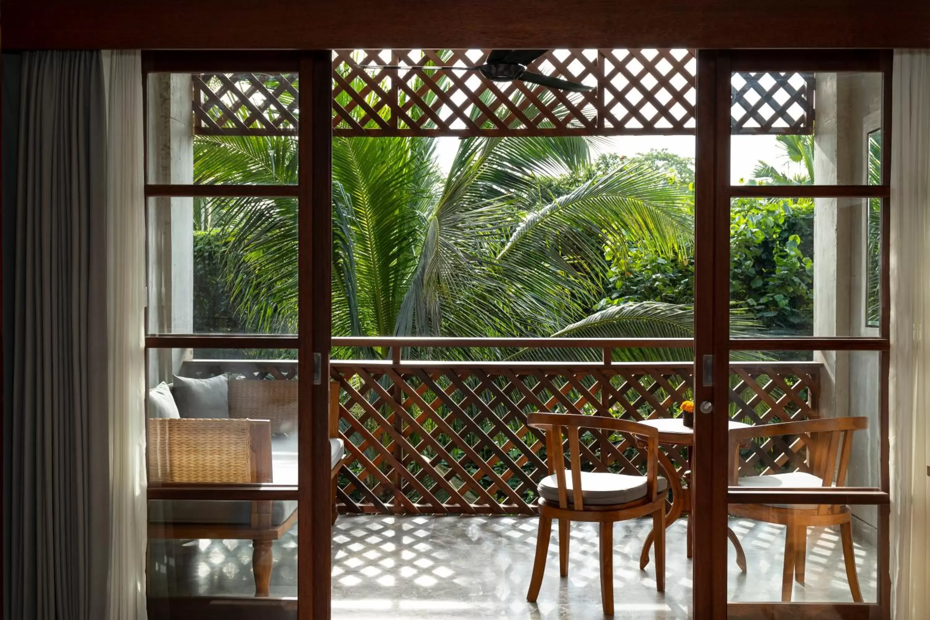 Balcony/Terrace in Adiwana Bisma