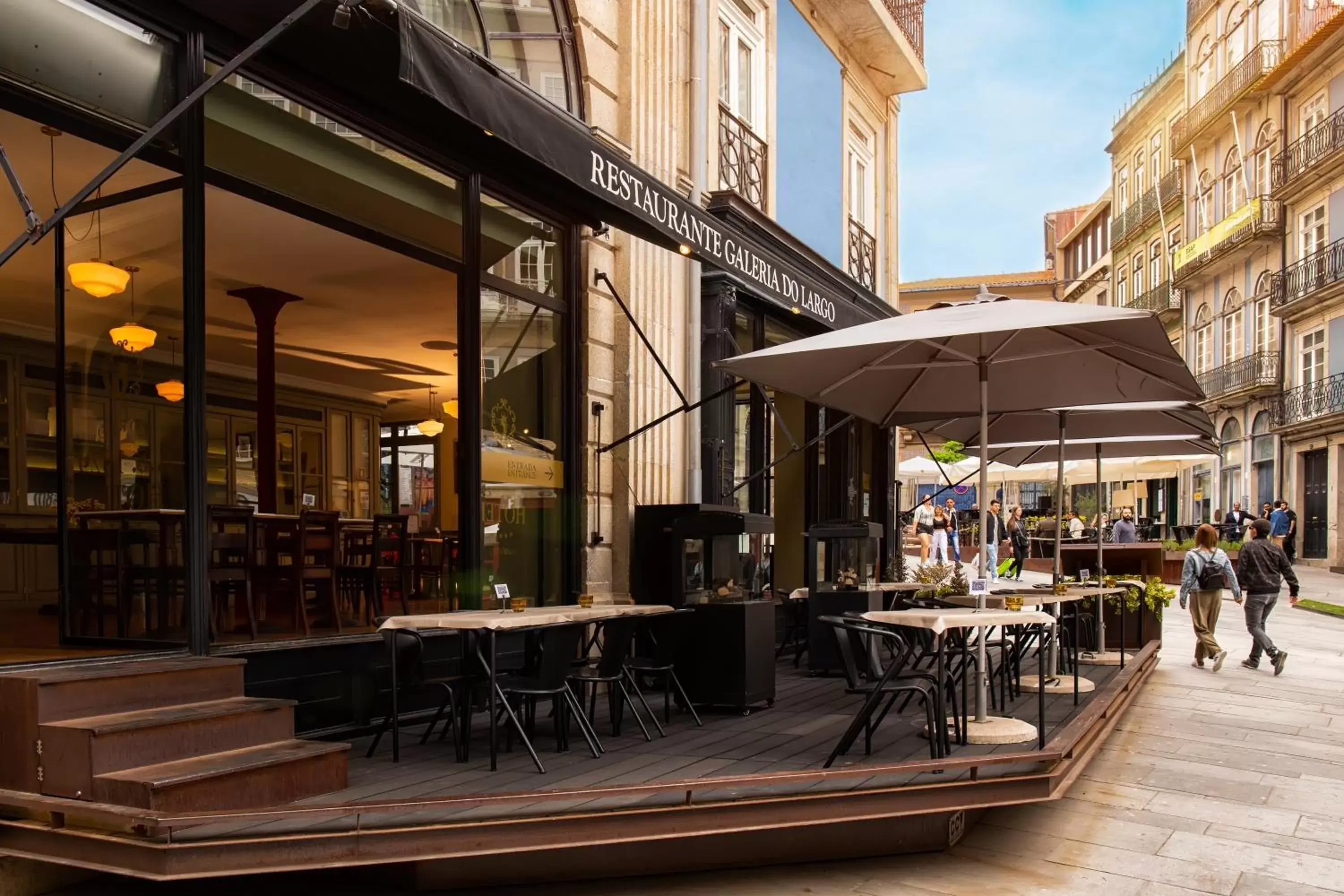 Balcony/Terrace, Restaurant/Places to Eat in Porto A.S. 1829 Hotel