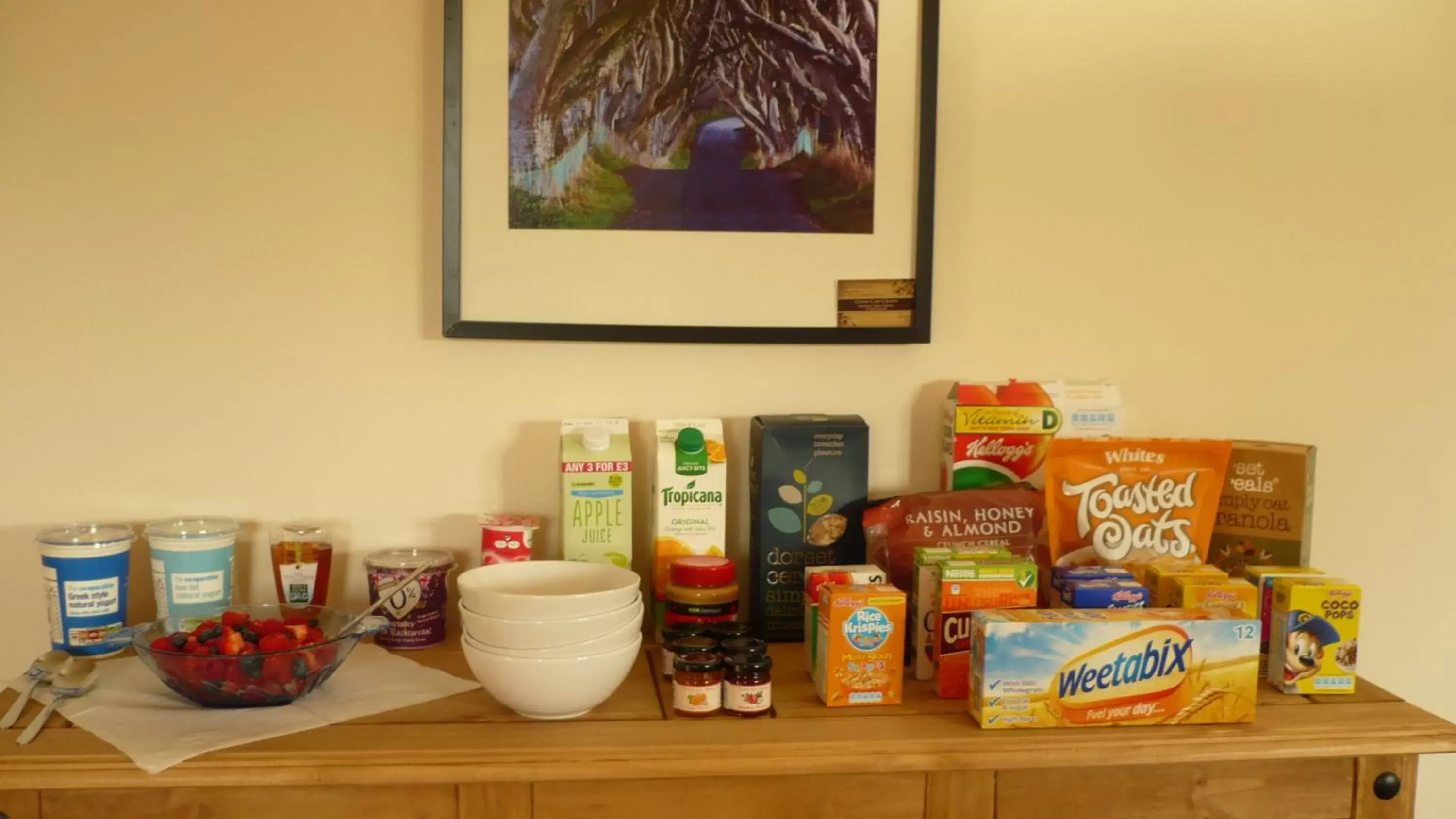 Food in Maghernahar House B&B