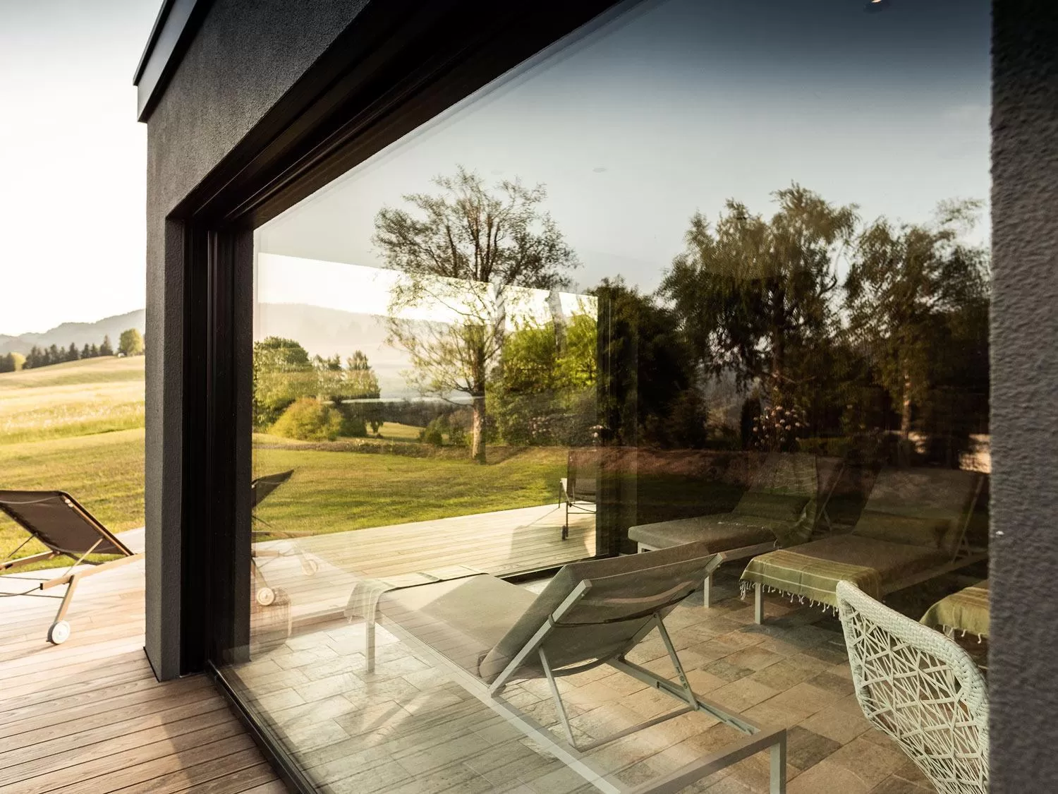 Balcony/Terrace in Alpenloge Design Hotel