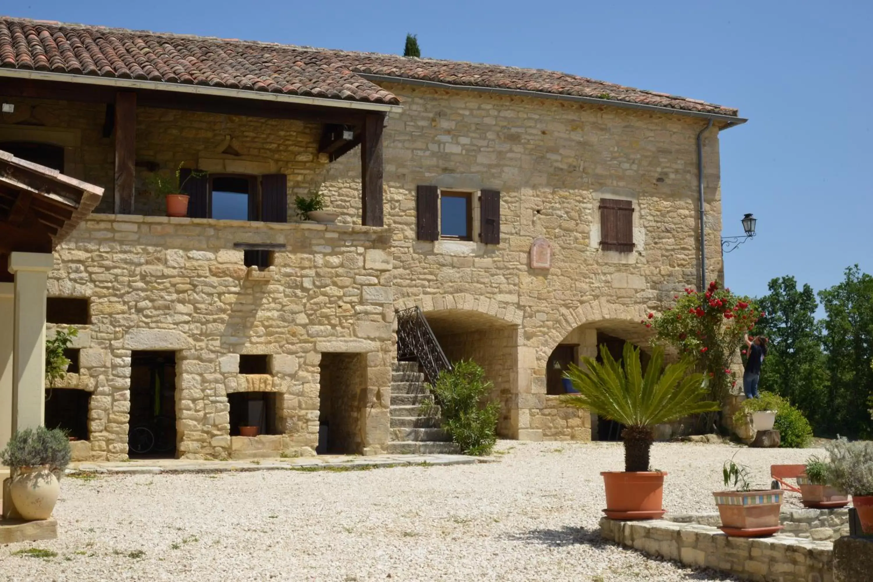 Facade/entrance, Property Building in Hotel Le Mas de Rivet