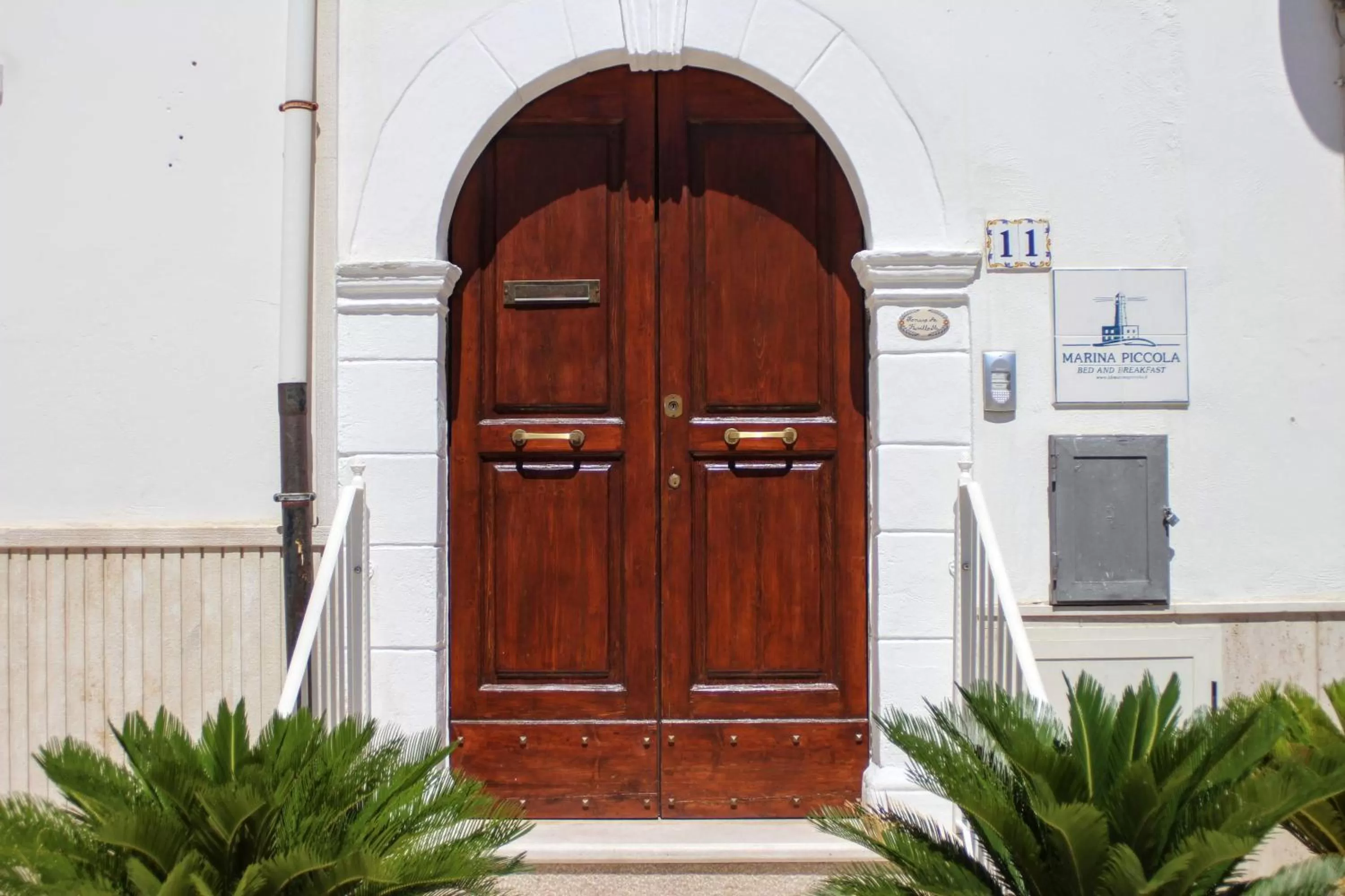 Facade/entrance in B&B Marina Piccola