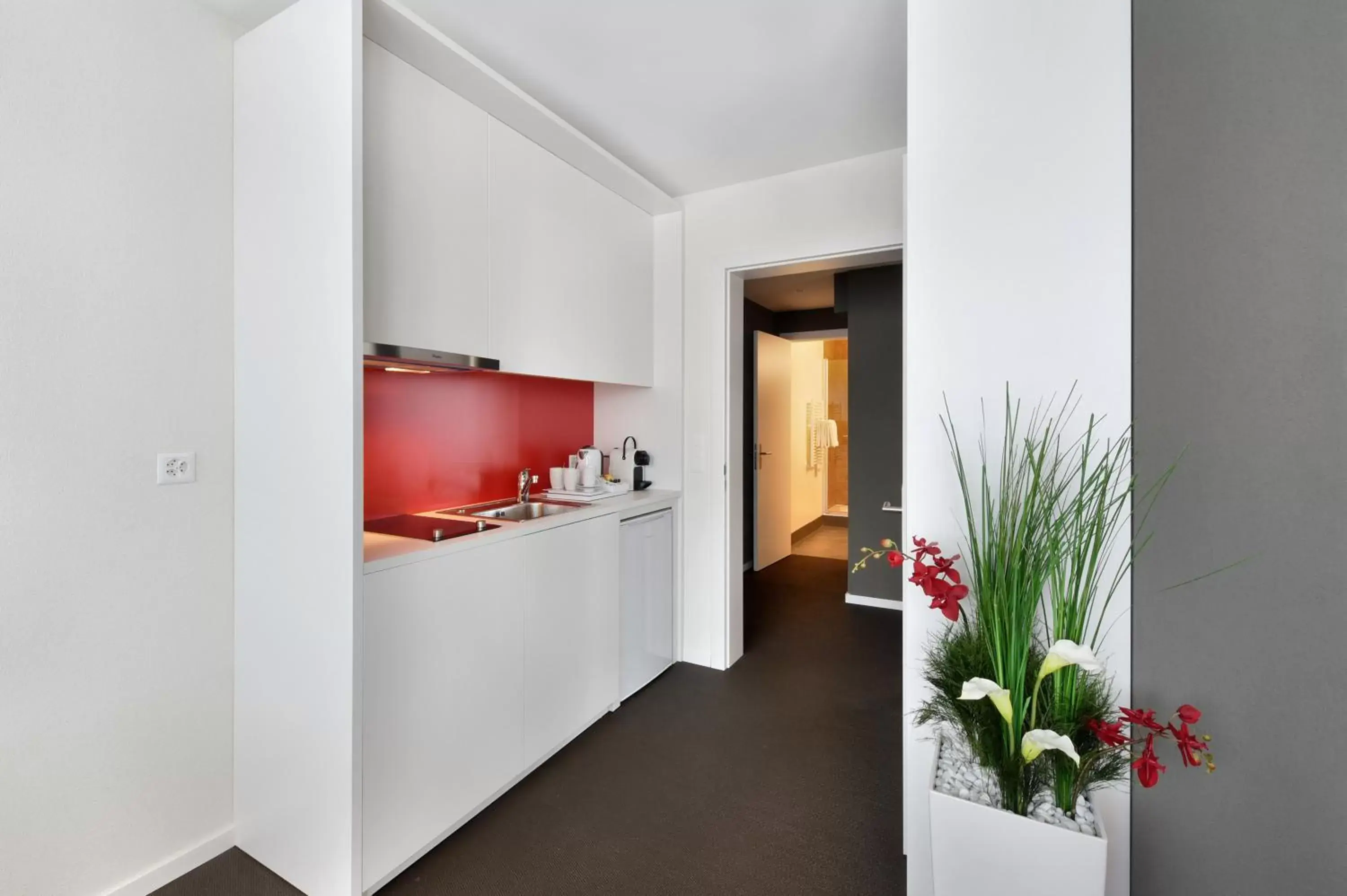 Kitchen or kitchenette, Kitchen/Kitchenette in Home Swiss Hotel