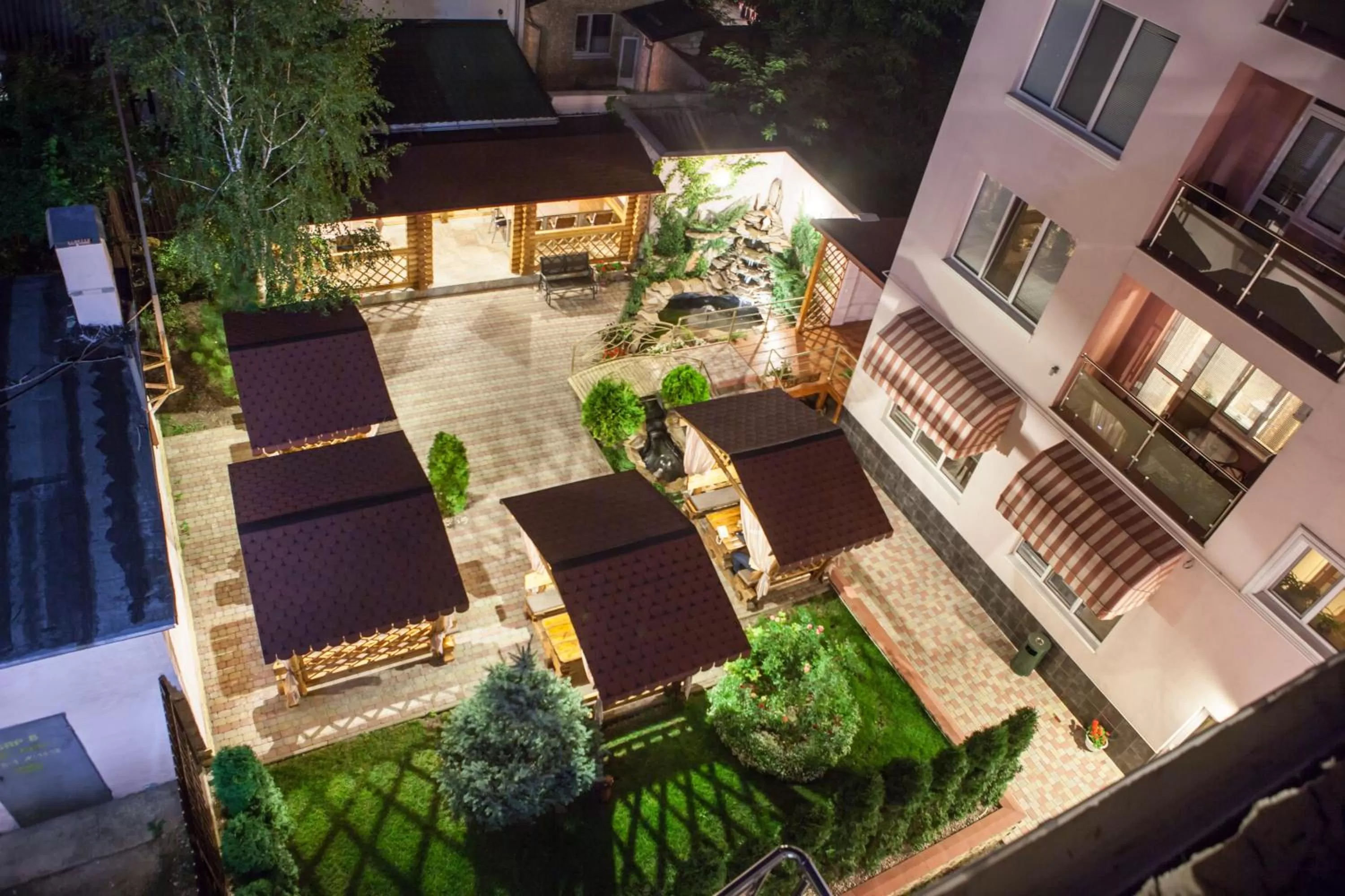 Bird's eye view in Klassik Hotel