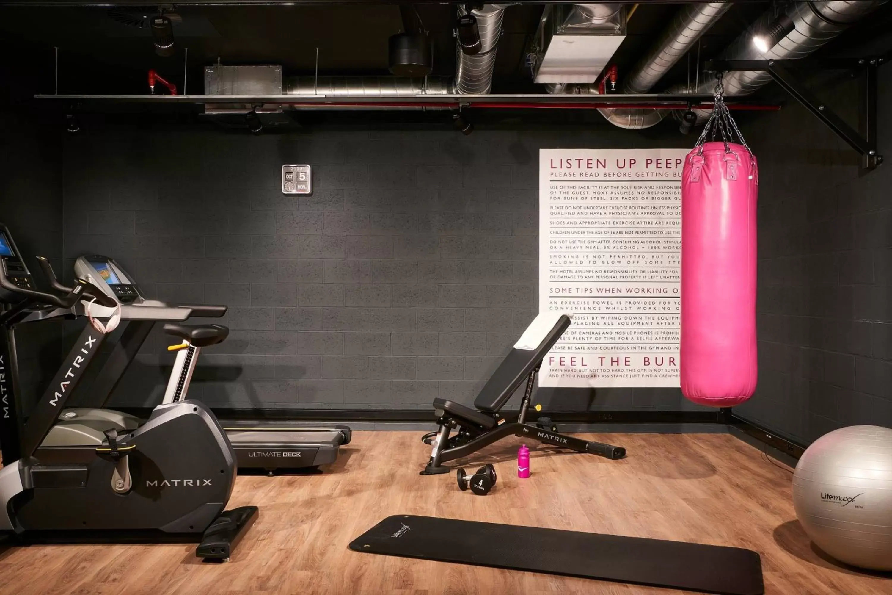 Fitness centre/facilities, Fitness Center/Facilities in Moxy Brussels City Center