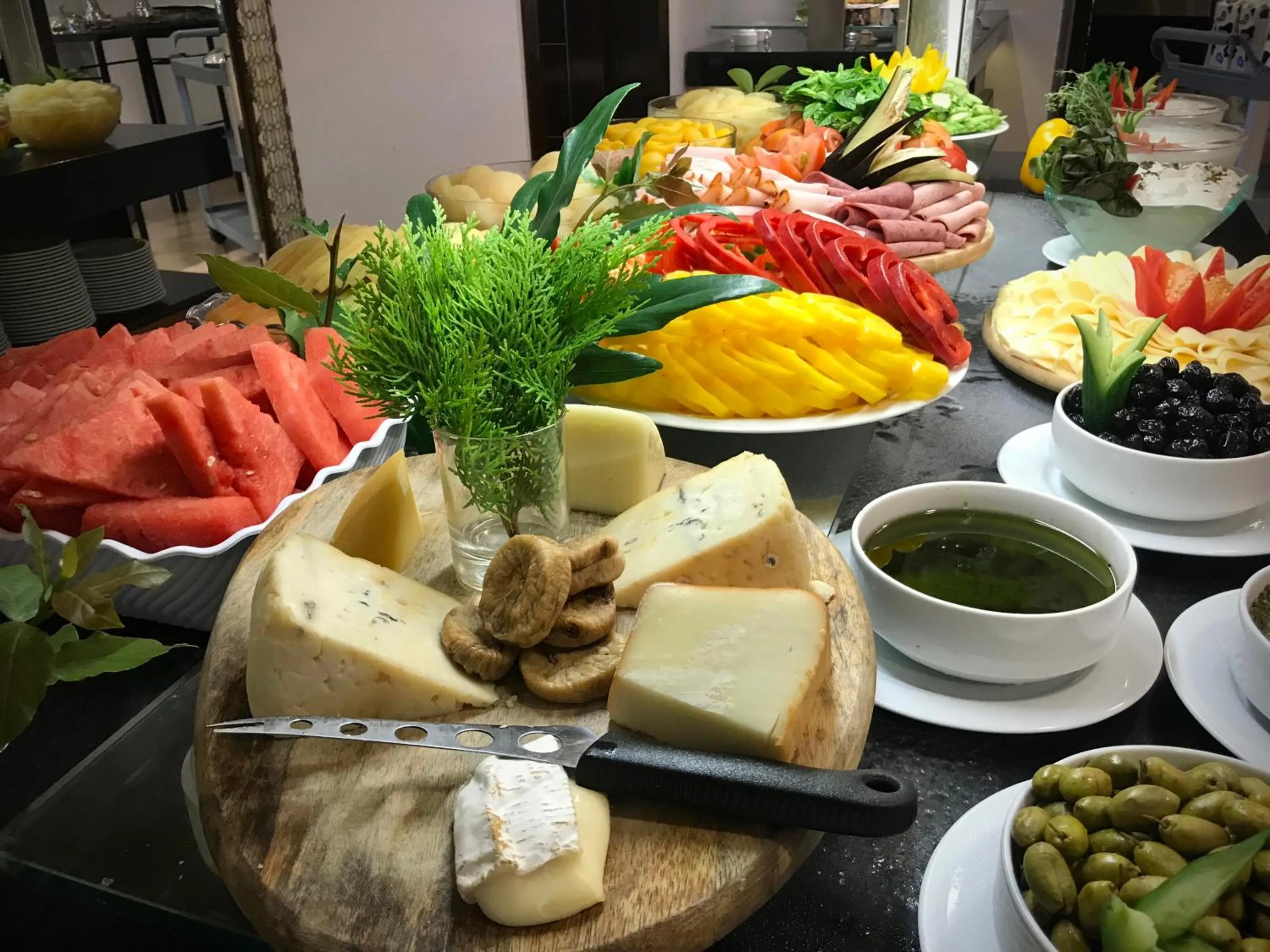 Buffet breakfast in Ambassador Hotel