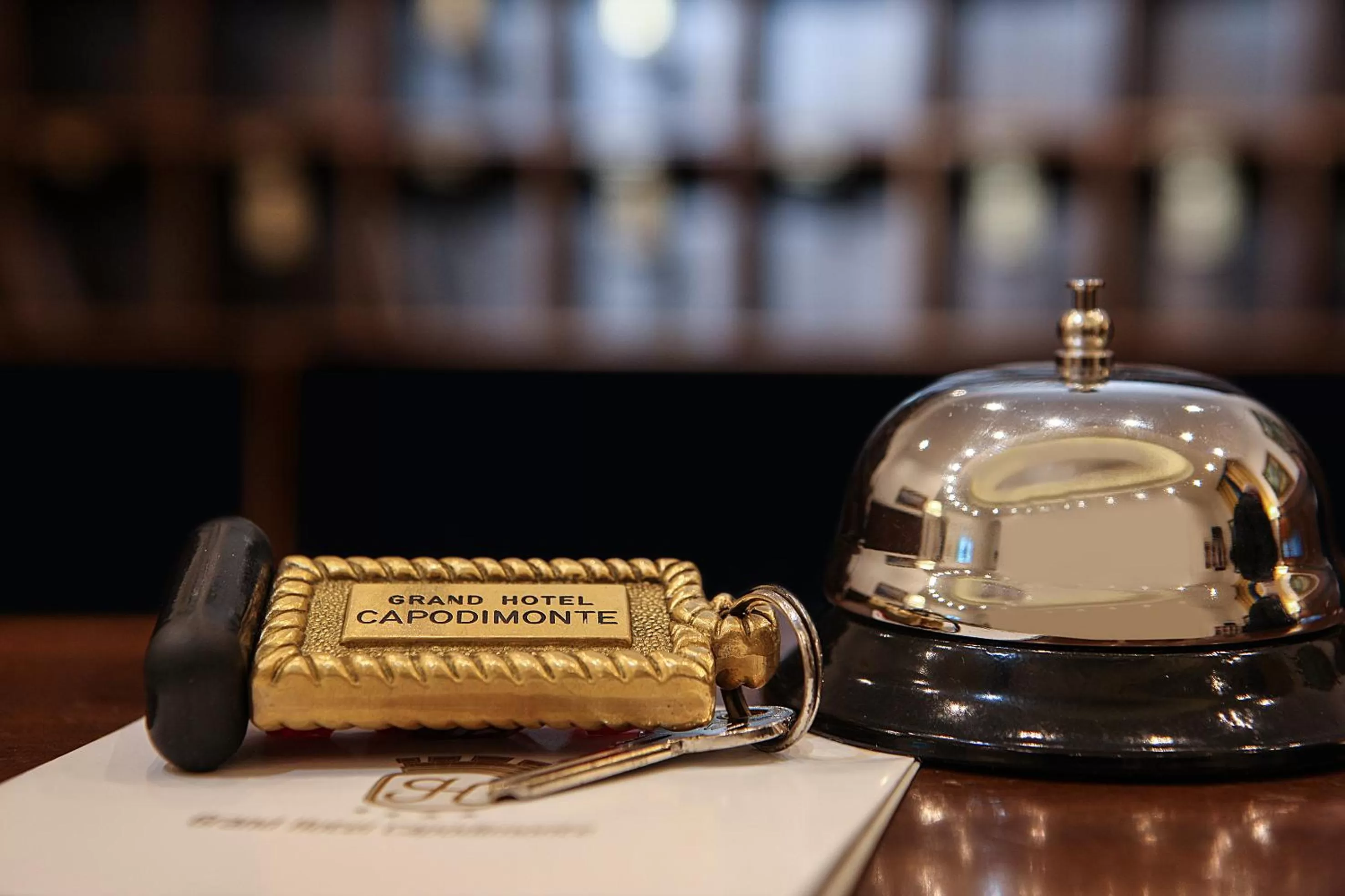 Lobby or reception in Grand Hotel Capodimonte