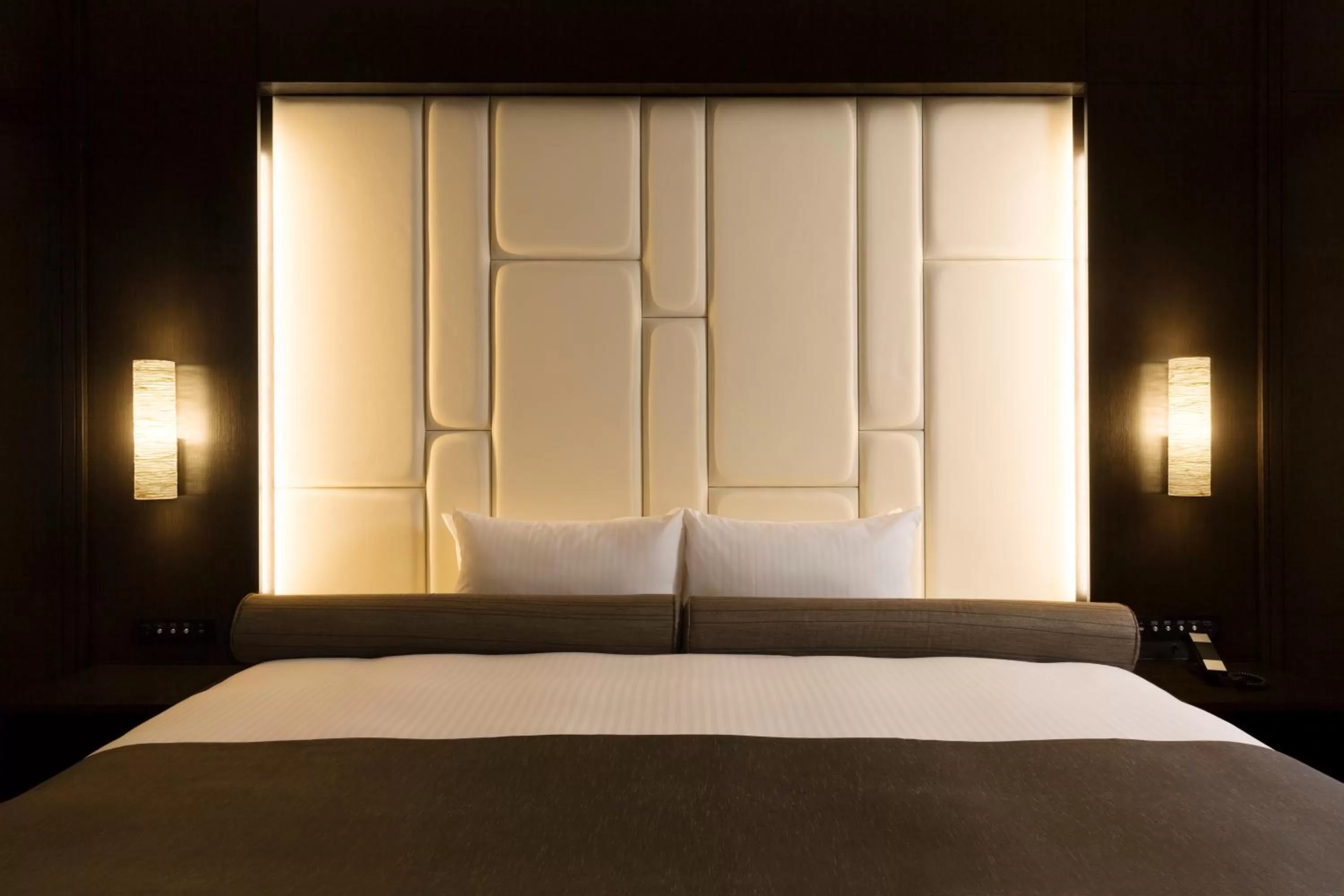 Bed in Sapporo Grand Hotel