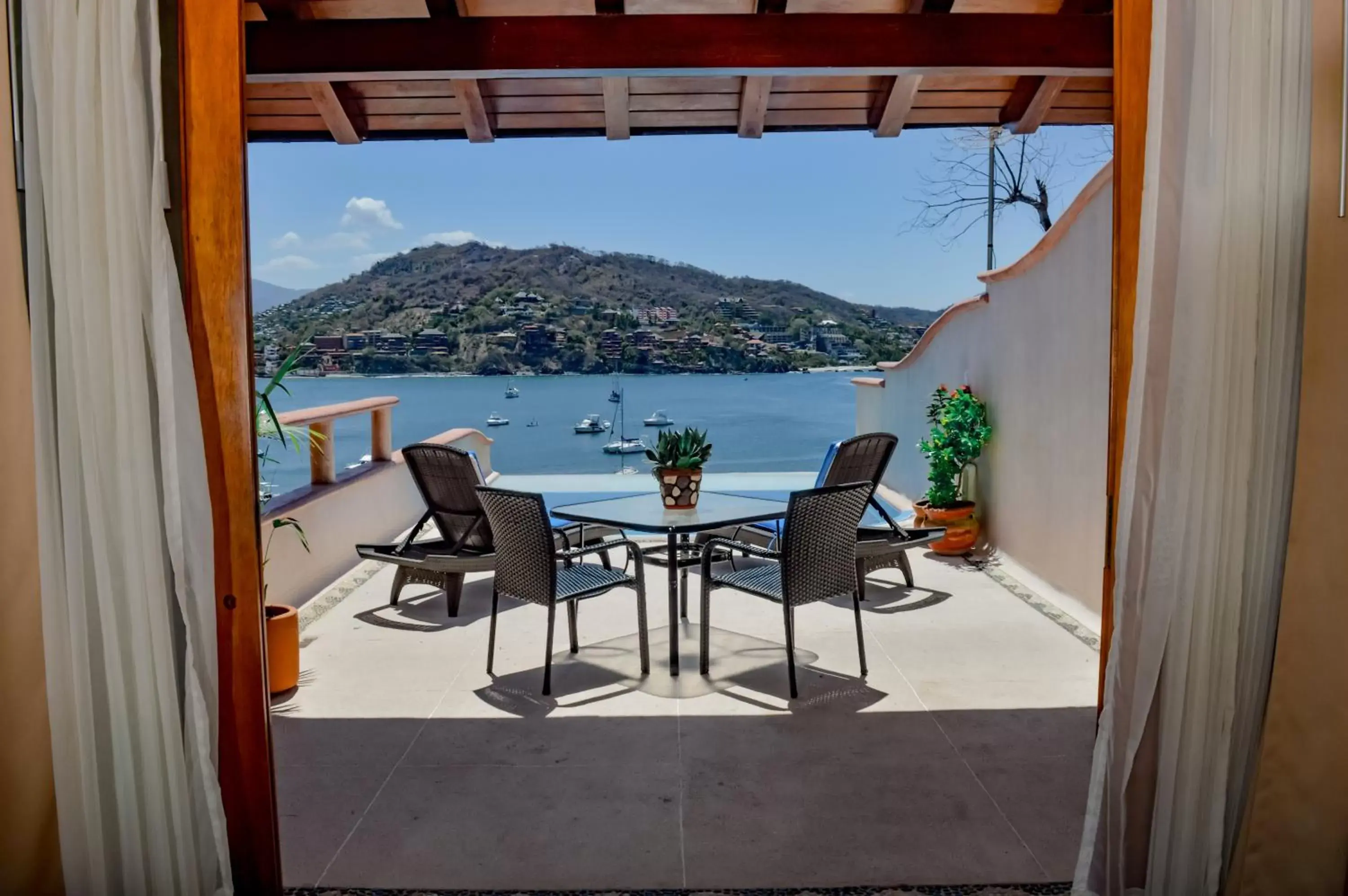 Balcony/Terrace in Villa del Pescador