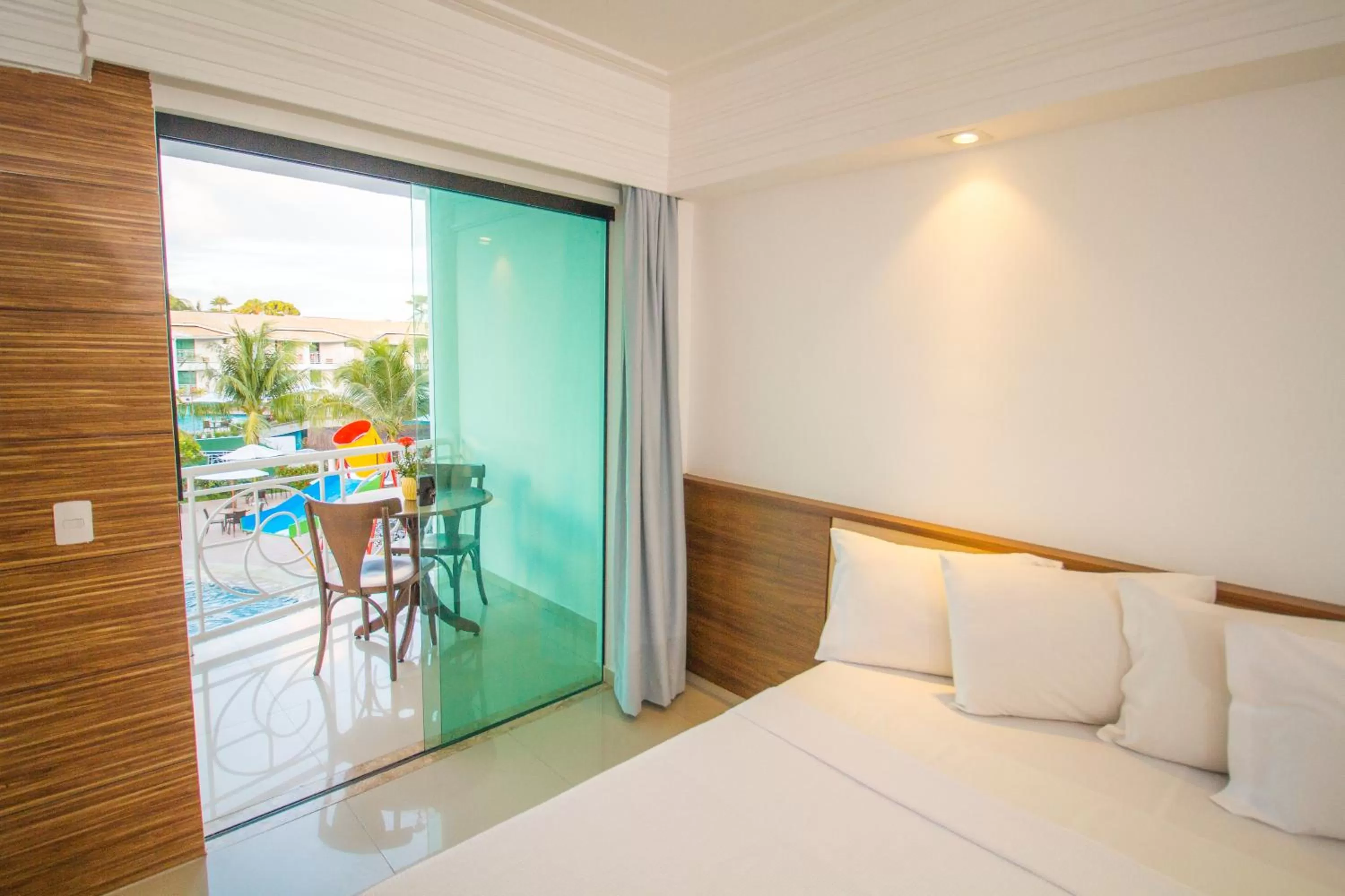 Bedroom, Bed in Portal Beach - Rede Soberano