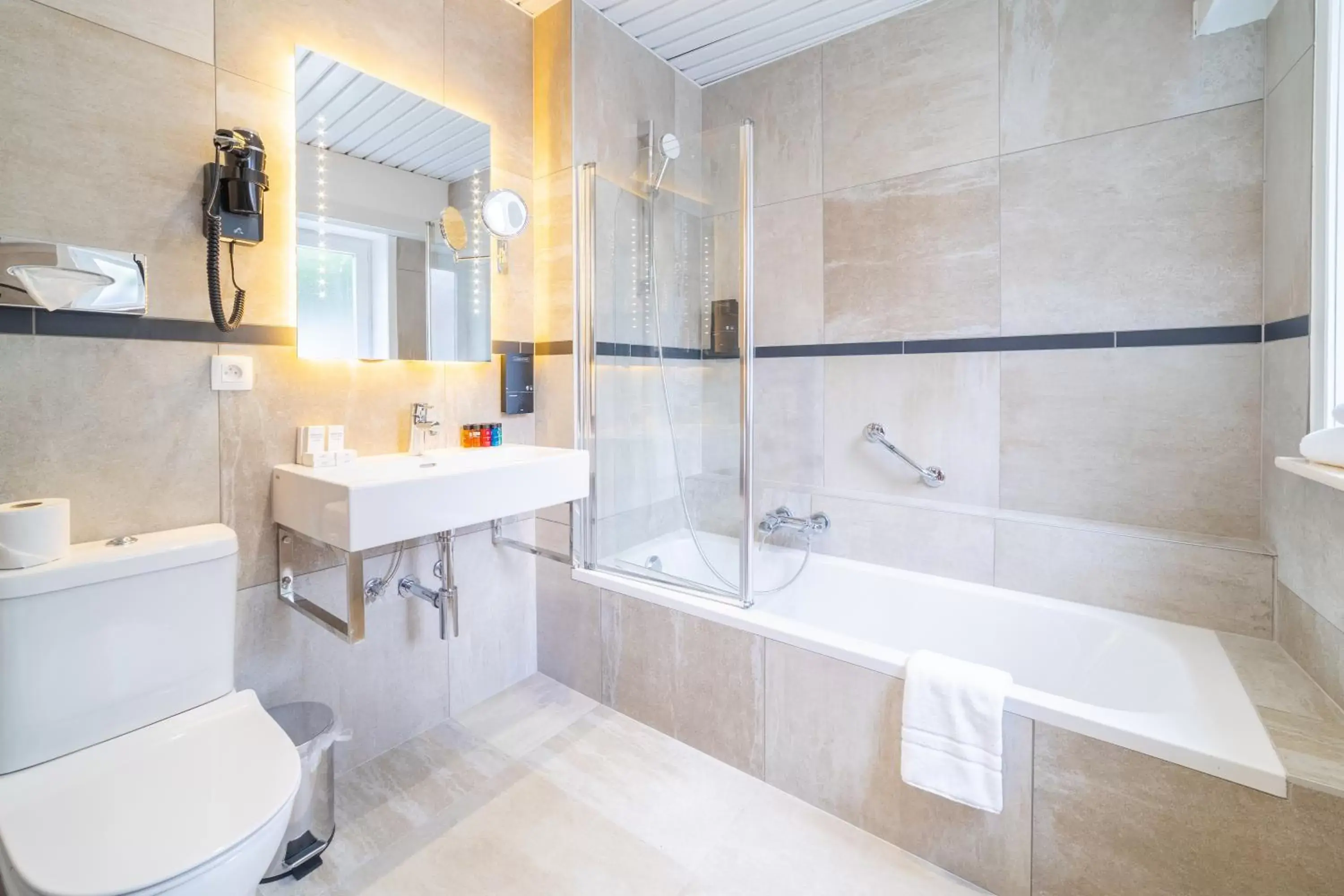 Bathroom in Grand Hotel Normandy by CW Hotel Collection