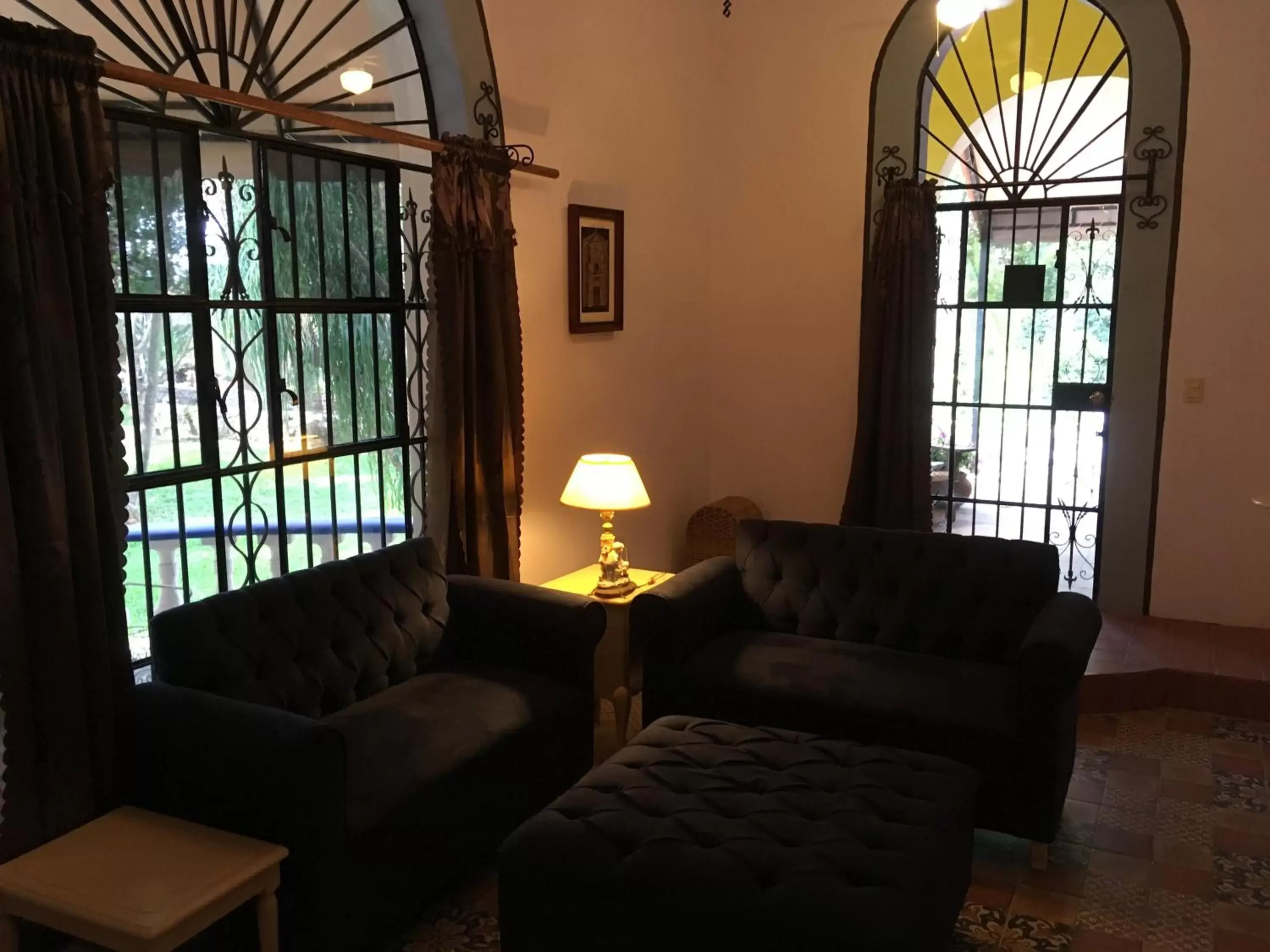 Seating Area in Hacienda San Pedro Nohpat