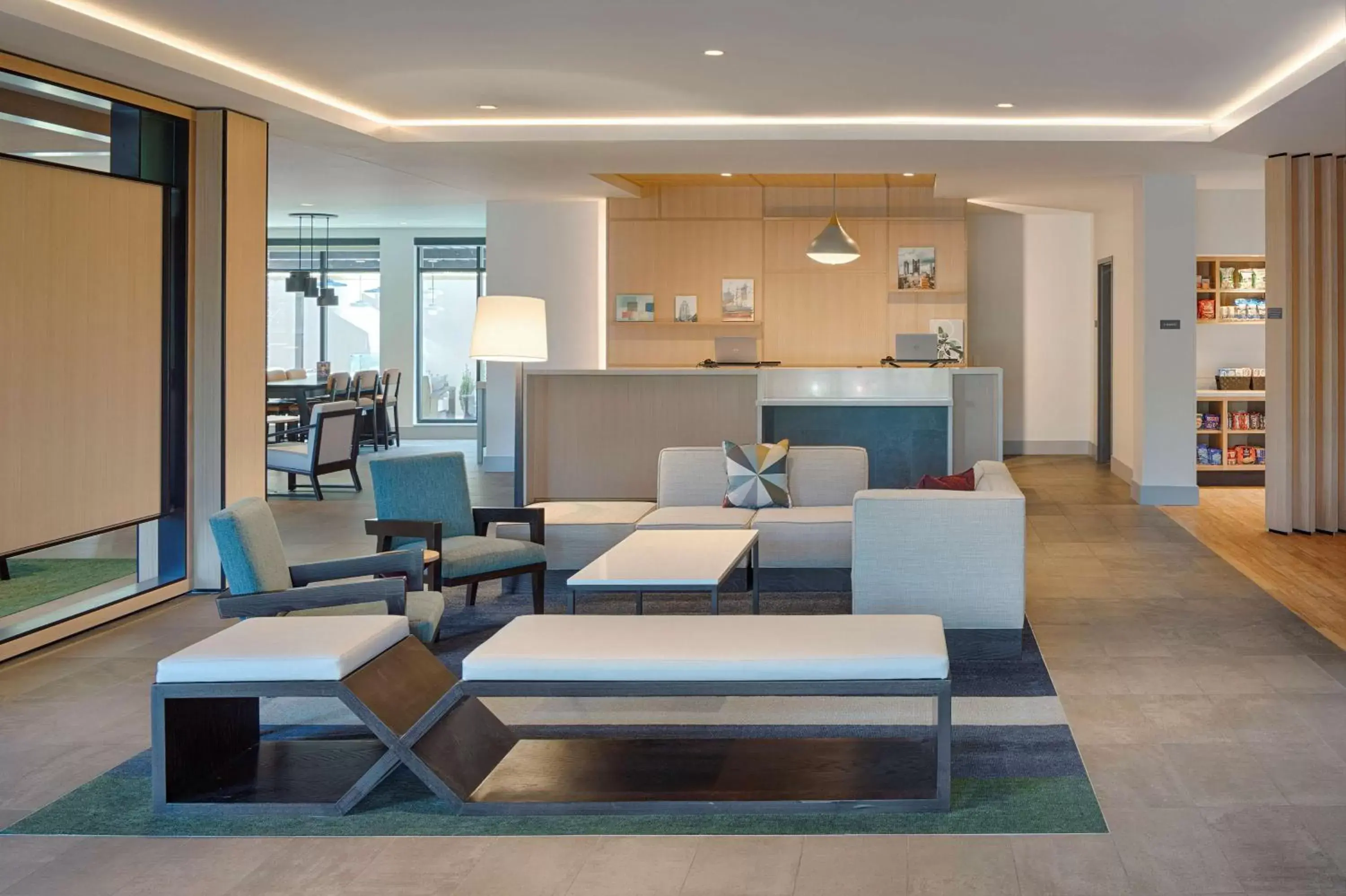 Lobby or reception in Hyatt House Columbus OSU Short North Lobby or reception in Hyatt House Columbus OSU Short North