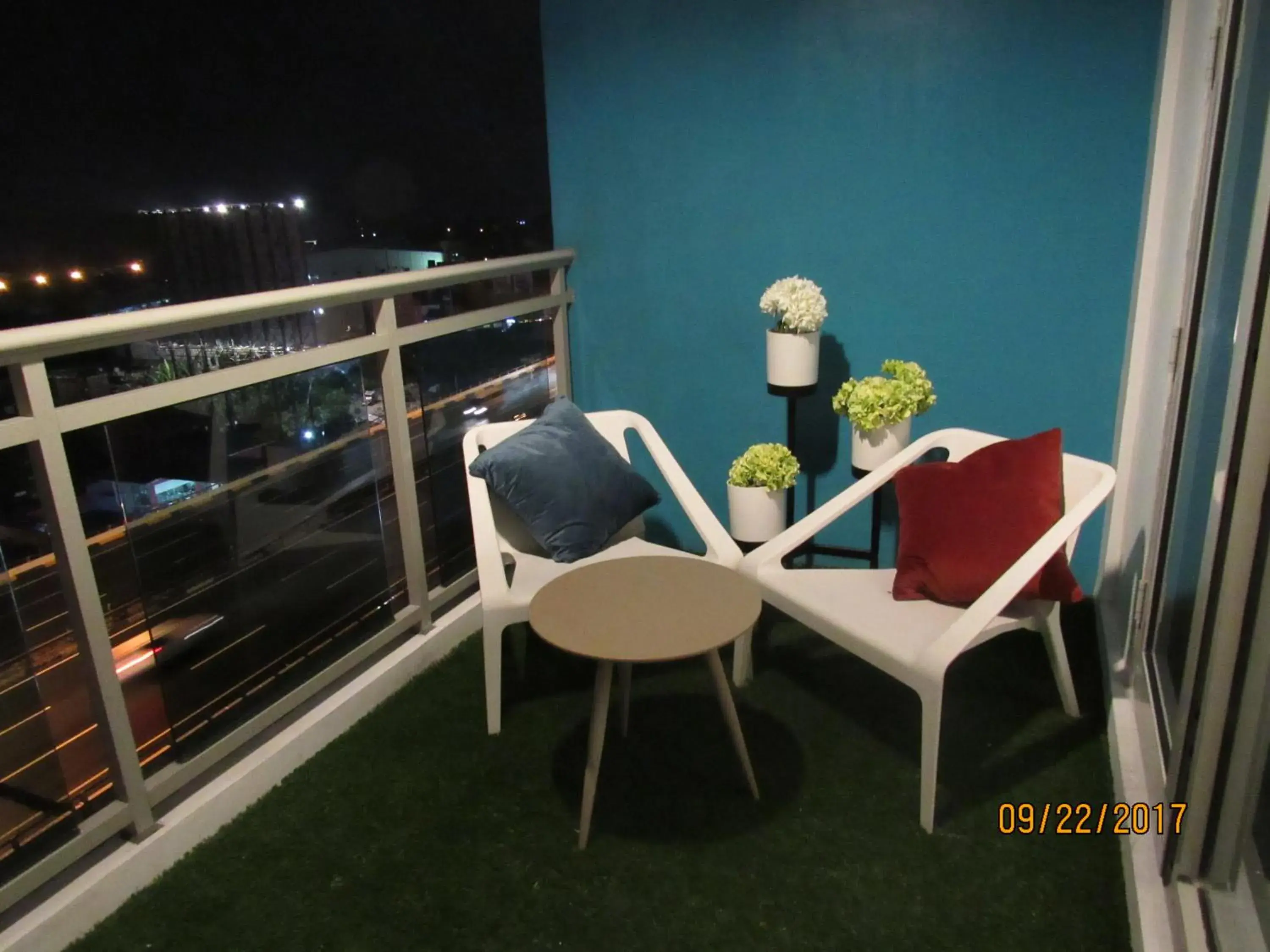 Balcony/Terrace in Azure Urban Beach Resort Manila by Radlett