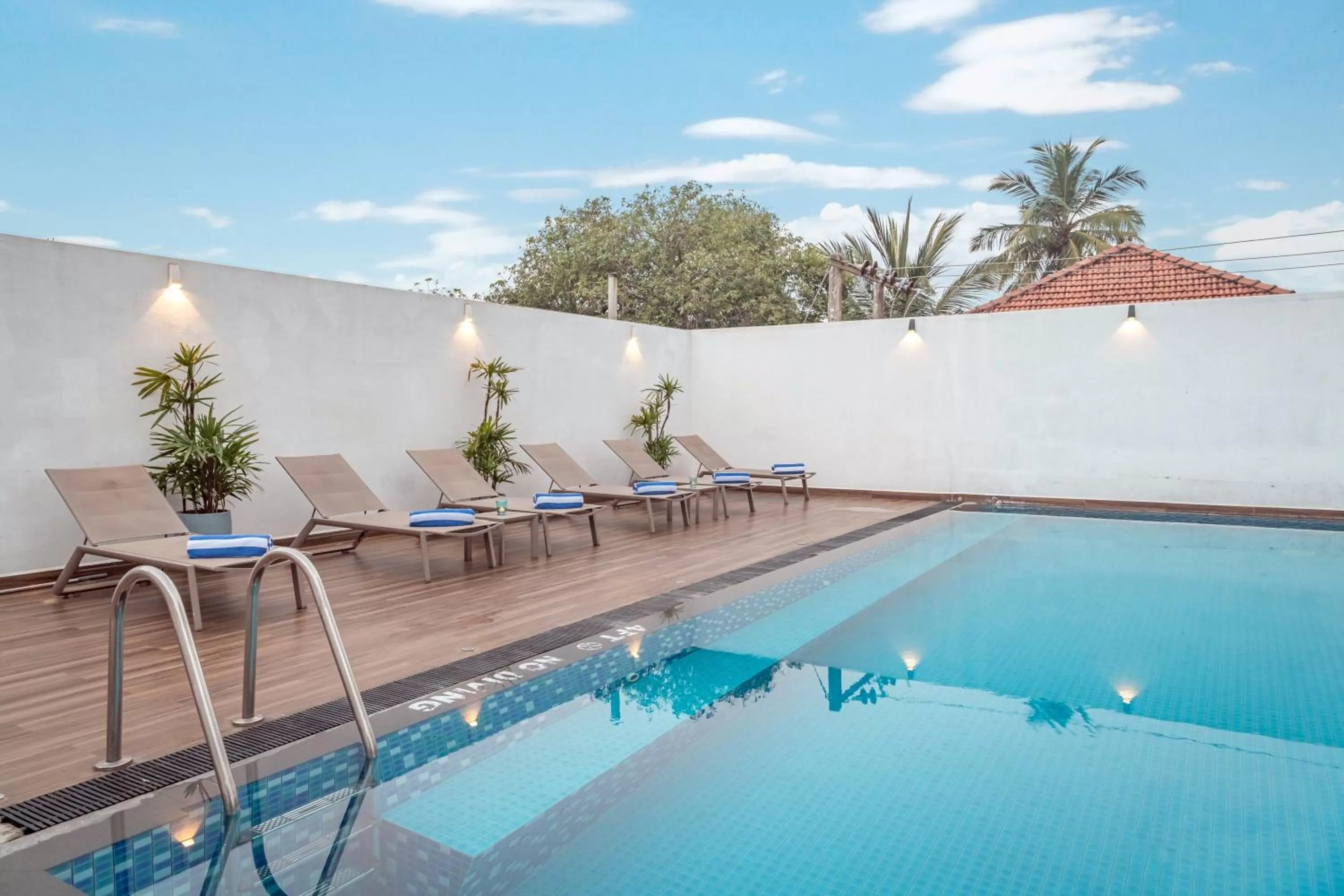 Swimming pool in NorthGate Jaffna